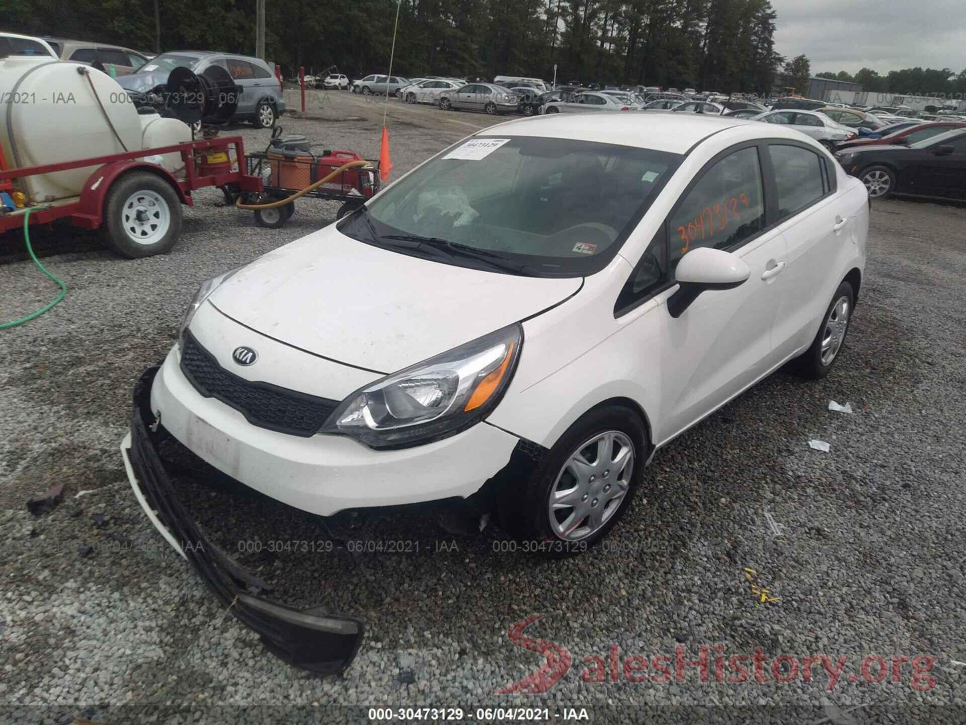 KNADM4A31H6119459 2017 KIA RIO