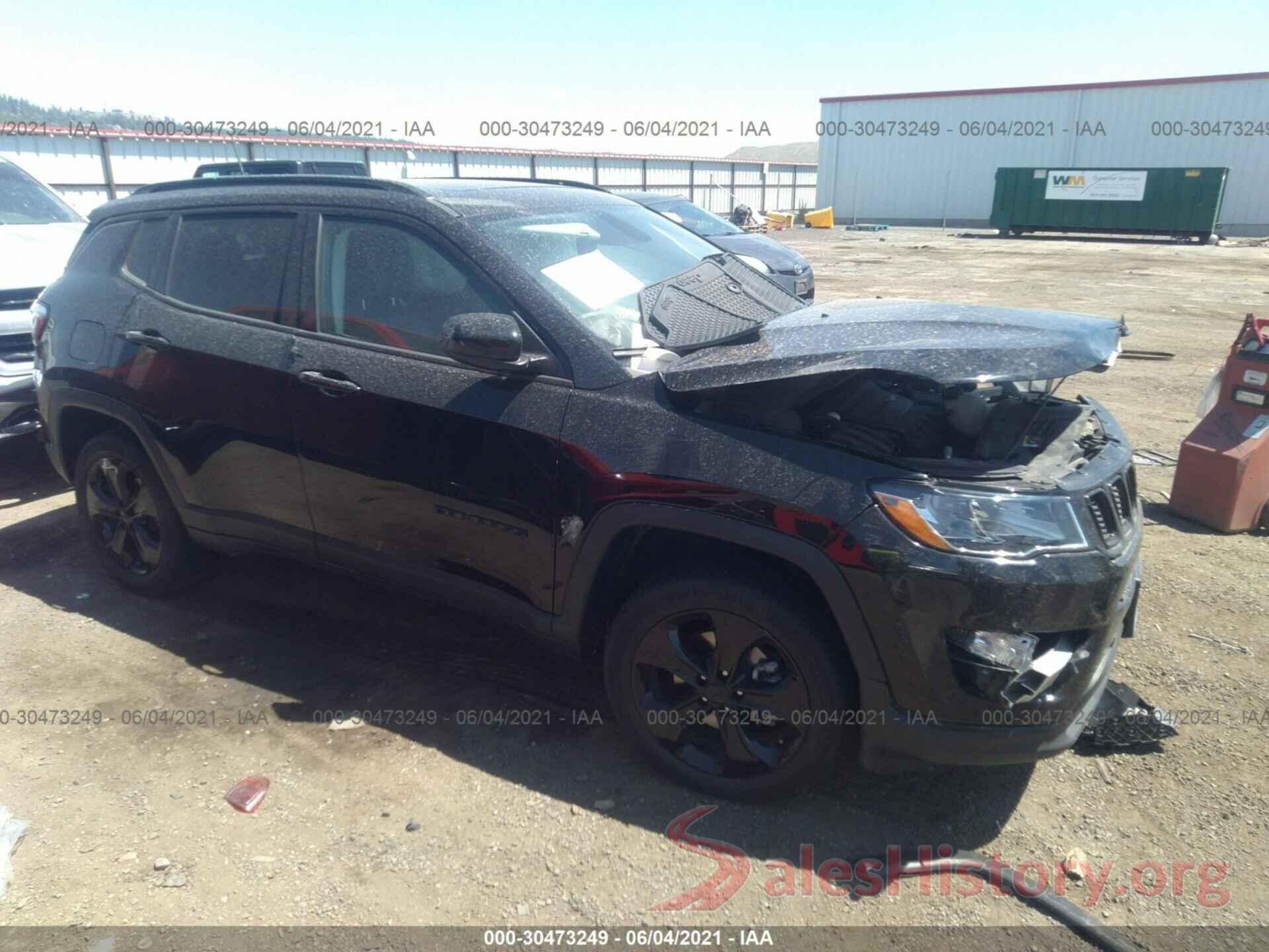 3C4NJDBB8LT135422 2020 JEEP COMPASS