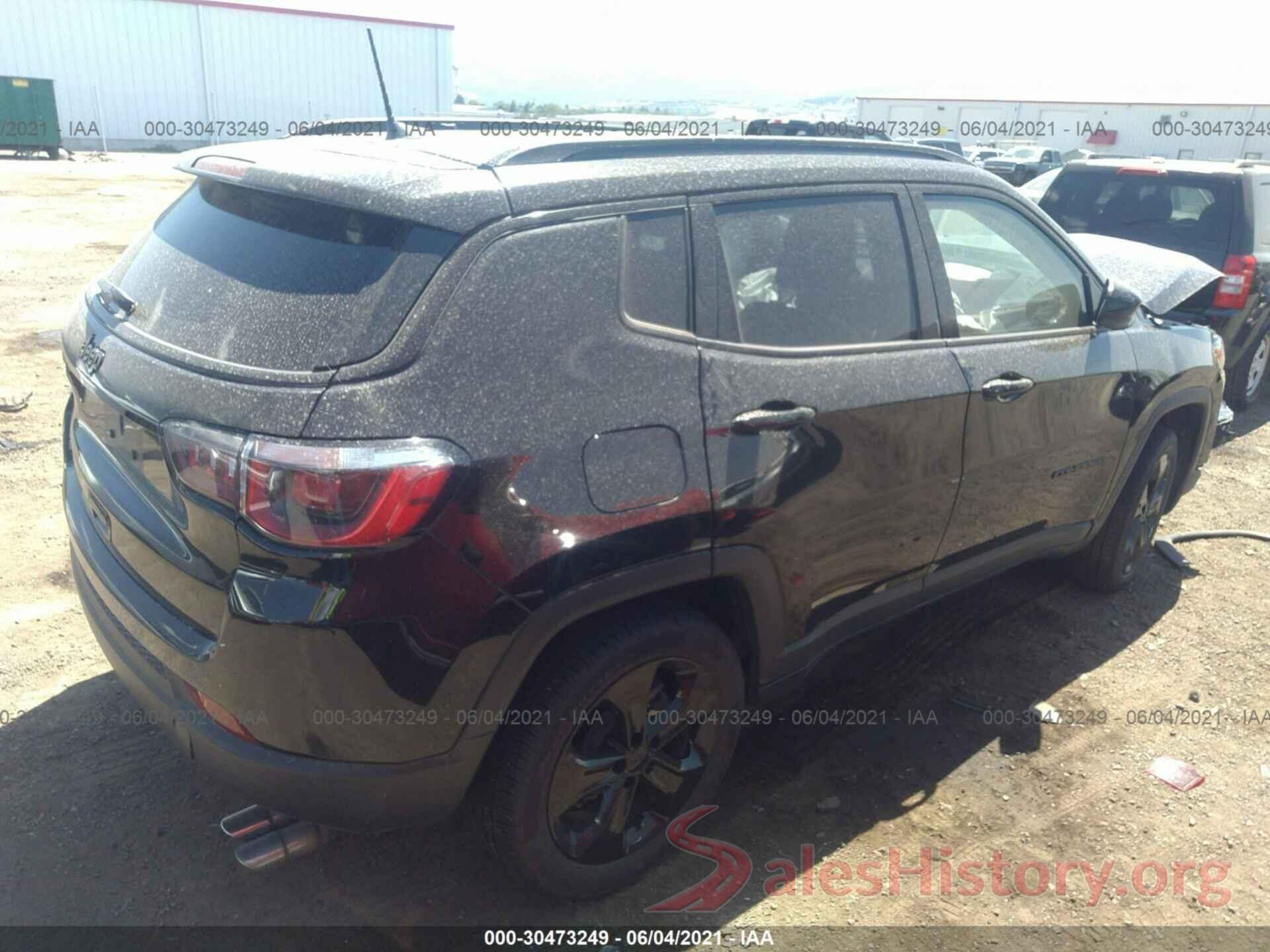 3C4NJDBB8LT135422 2020 JEEP COMPASS