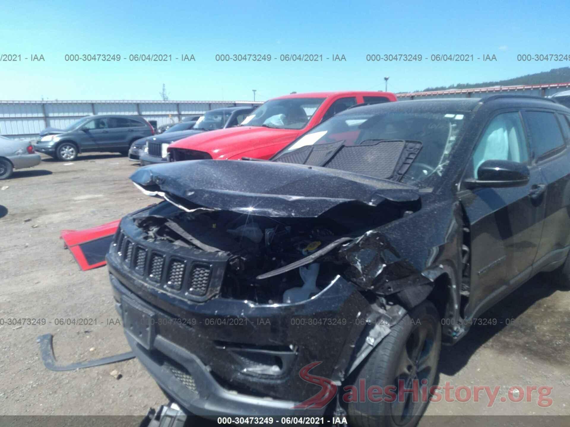 3C4NJDBB8LT135422 2020 JEEP COMPASS