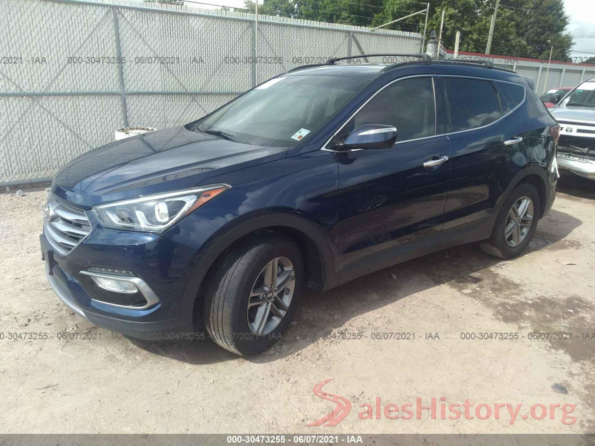 5XYZU3LB1HG464592 2017 HYUNDAI SANTA FE SPORT