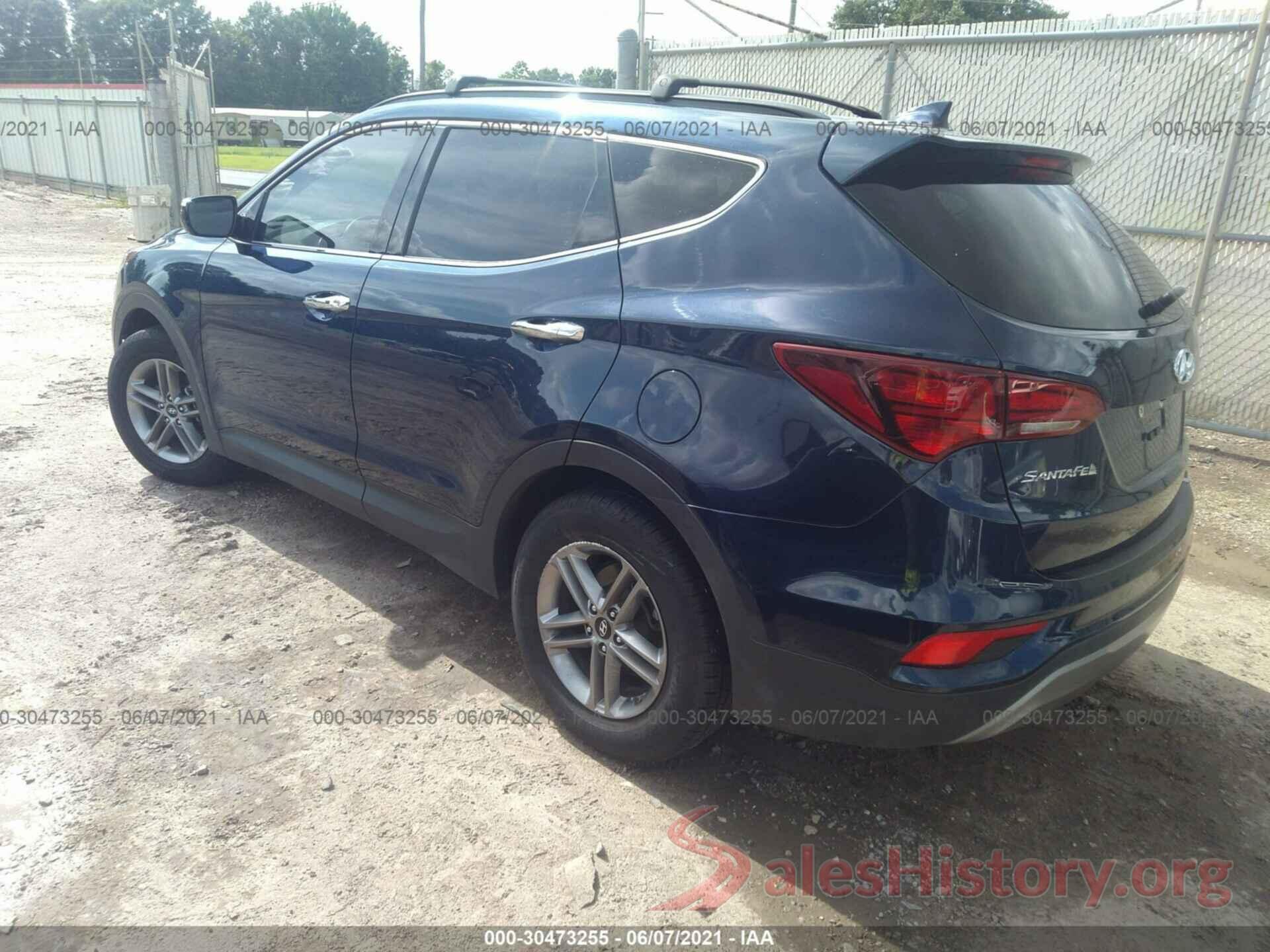 5XYZU3LB1HG464592 2017 HYUNDAI SANTA FE SPORT