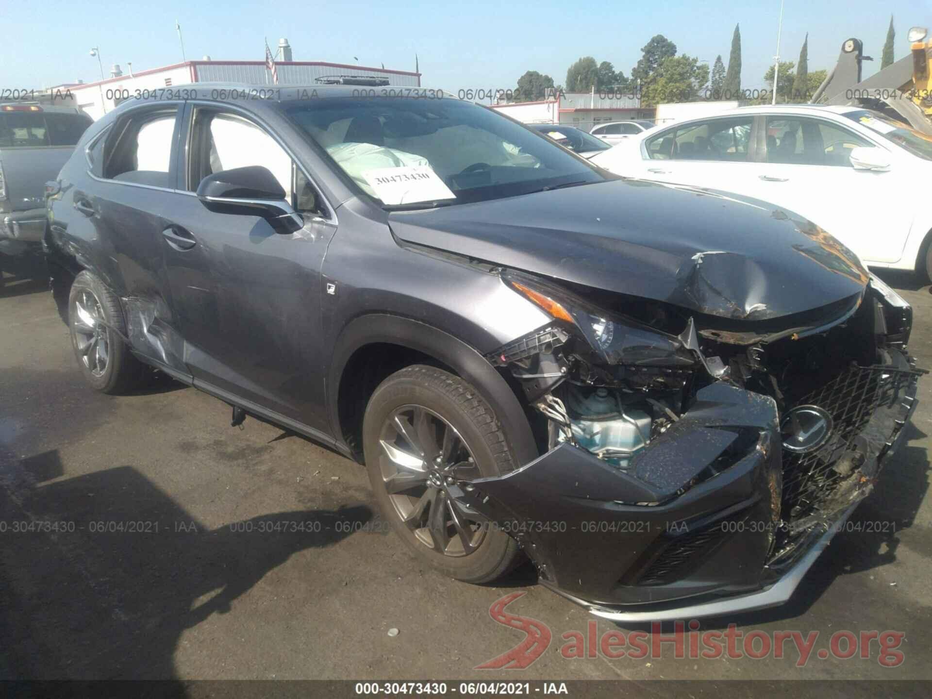 JTJYARBZXK2125205 2019 LEXUS NX