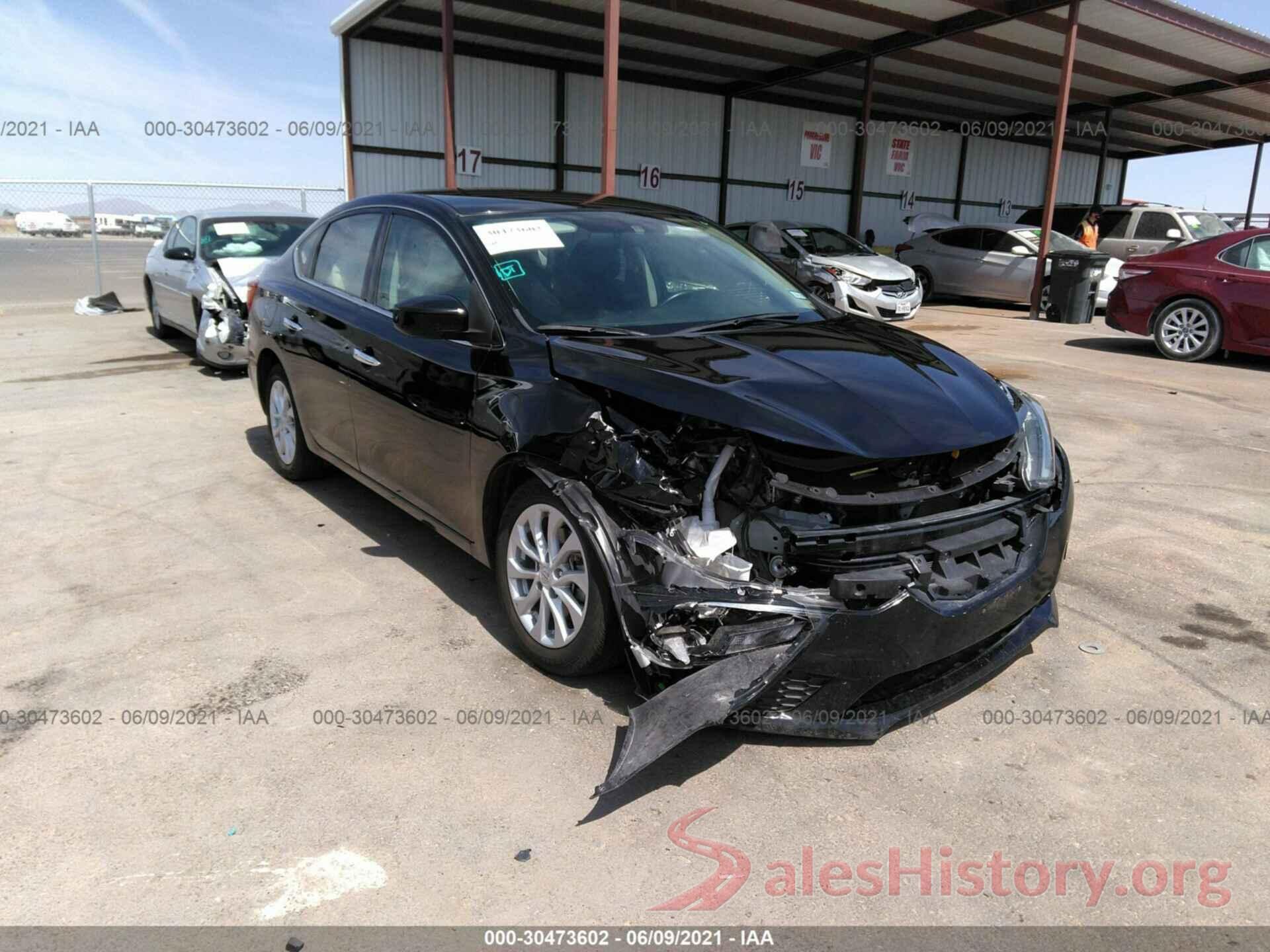 3N1AB7AP5KL627787 2019 NISSAN SENTRA