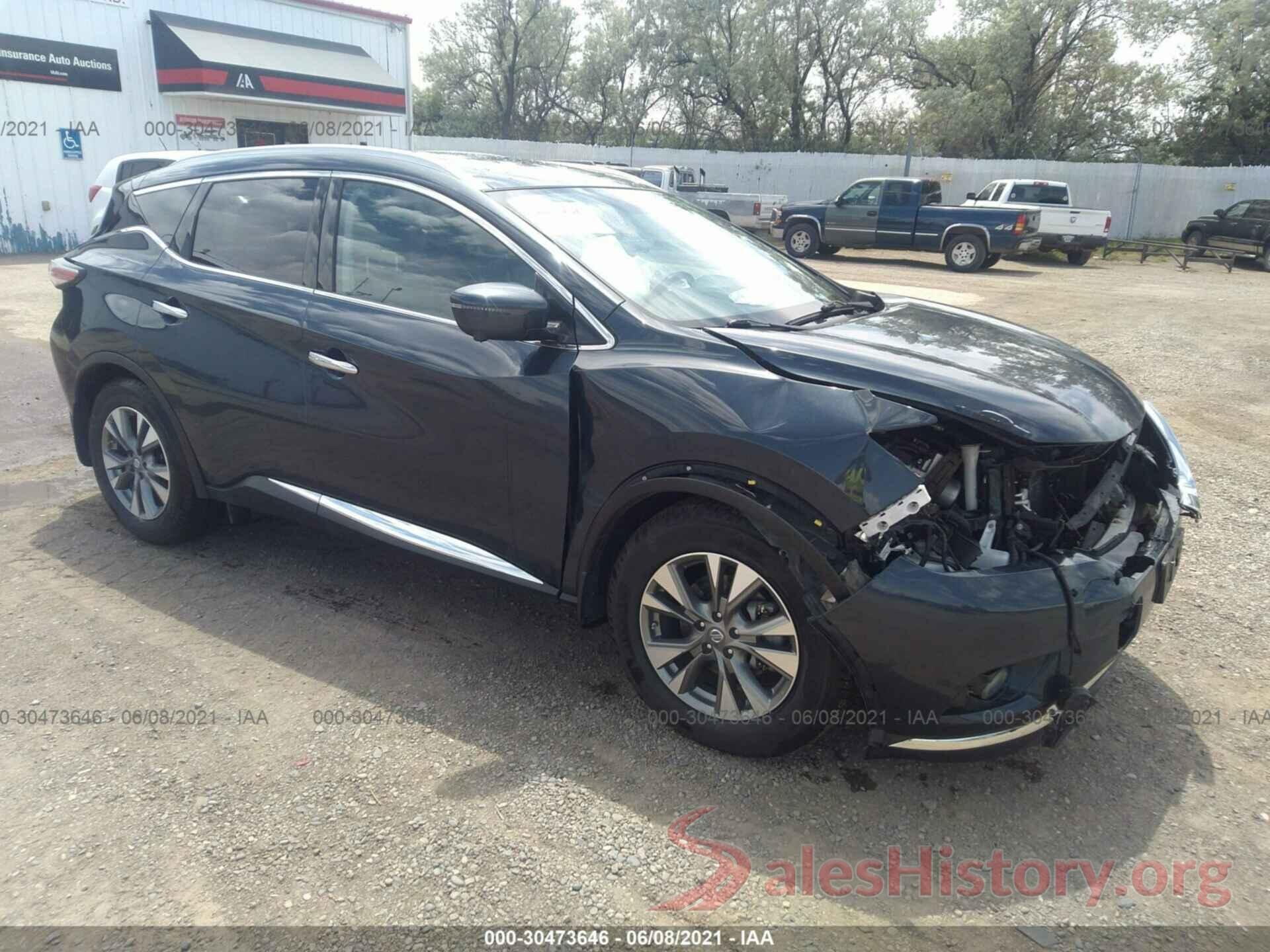 5N1AZ2MH0JN175788 2018 NISSAN MURANO