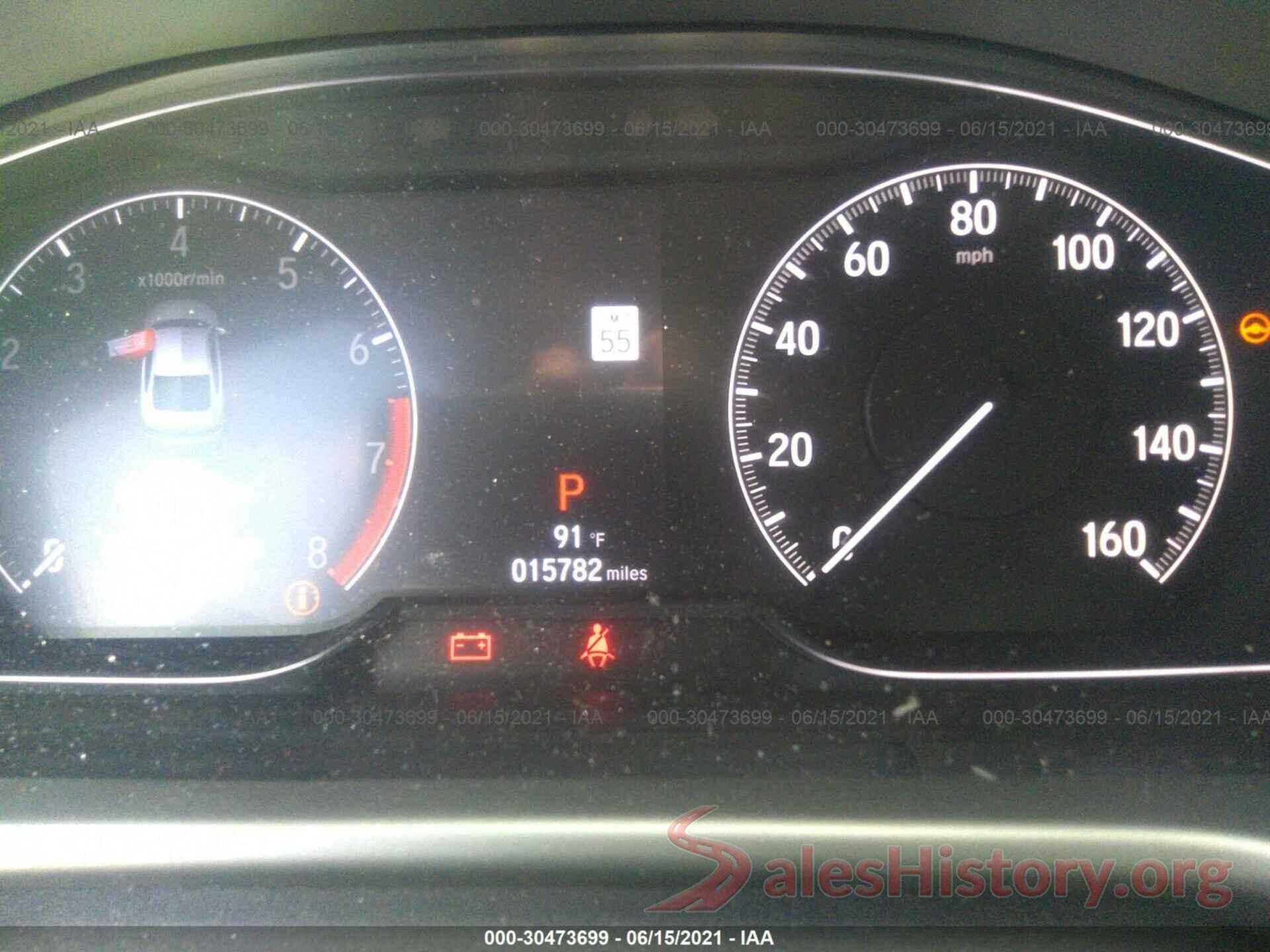 1HGCV1F16KA044569 2019 HONDA ACCORD SEDAN