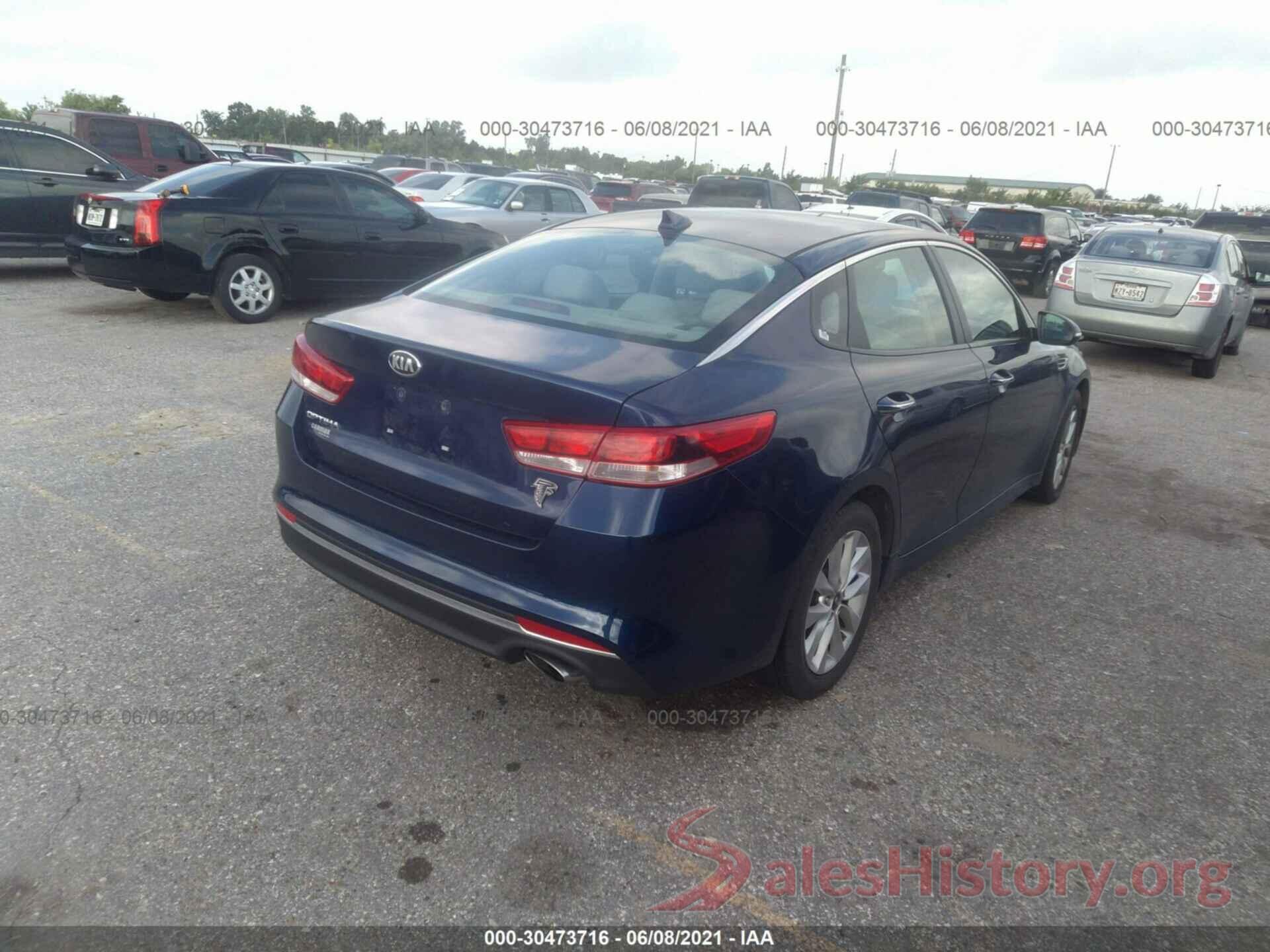 5XXGT4L32GG003929 2016 KIA OPTIMA