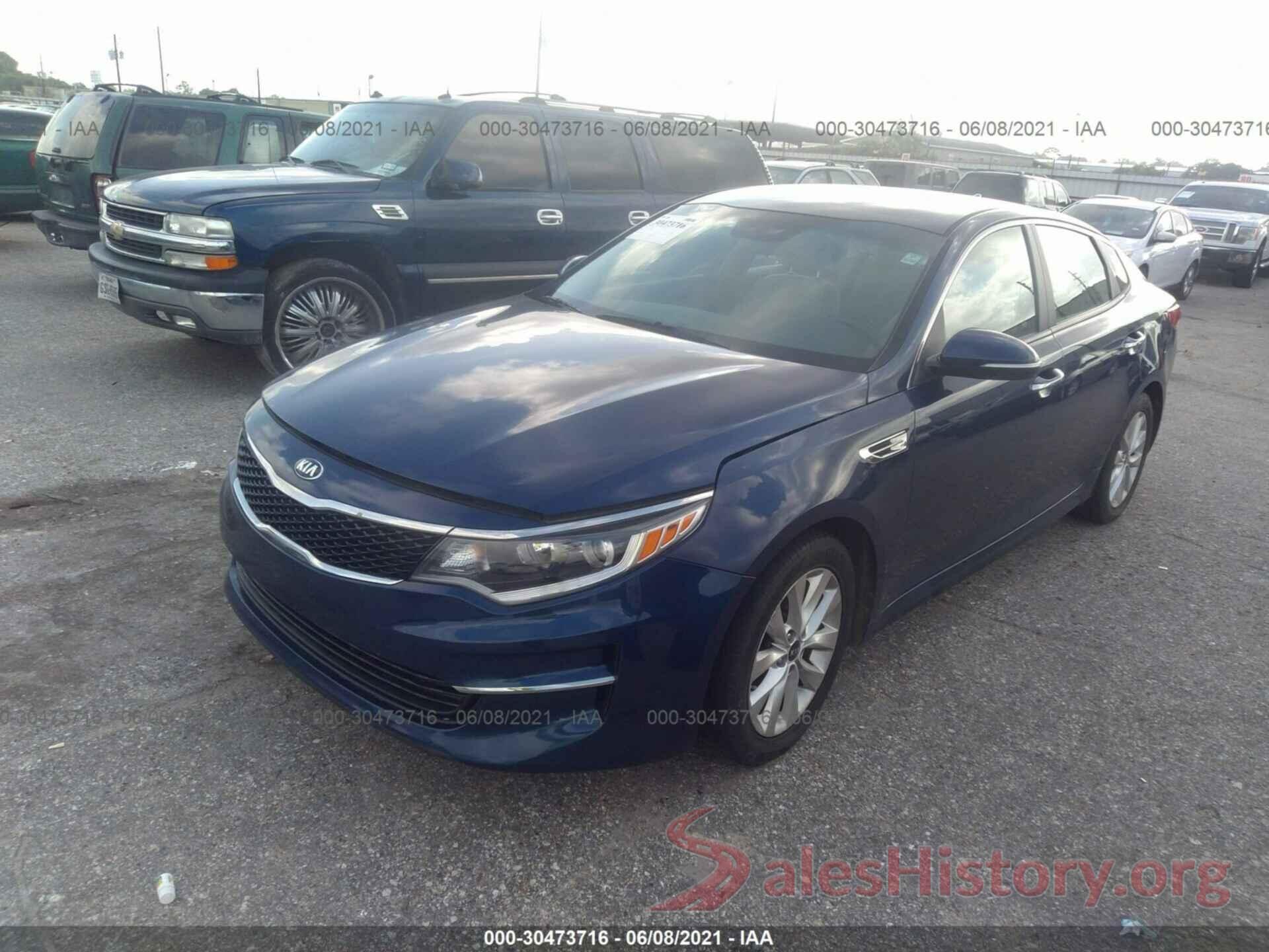 5XXGT4L32GG003929 2016 KIA OPTIMA