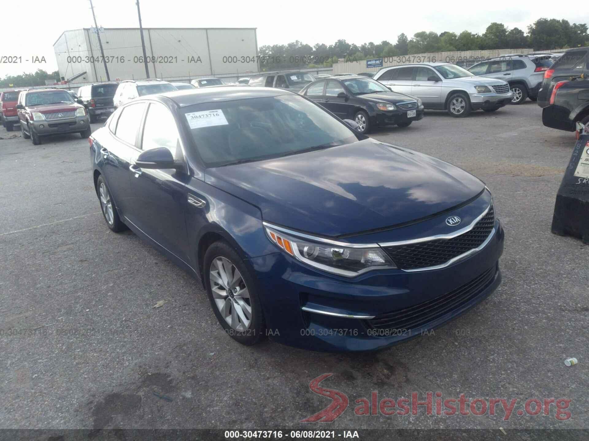 5XXGT4L32GG003929 2016 KIA OPTIMA