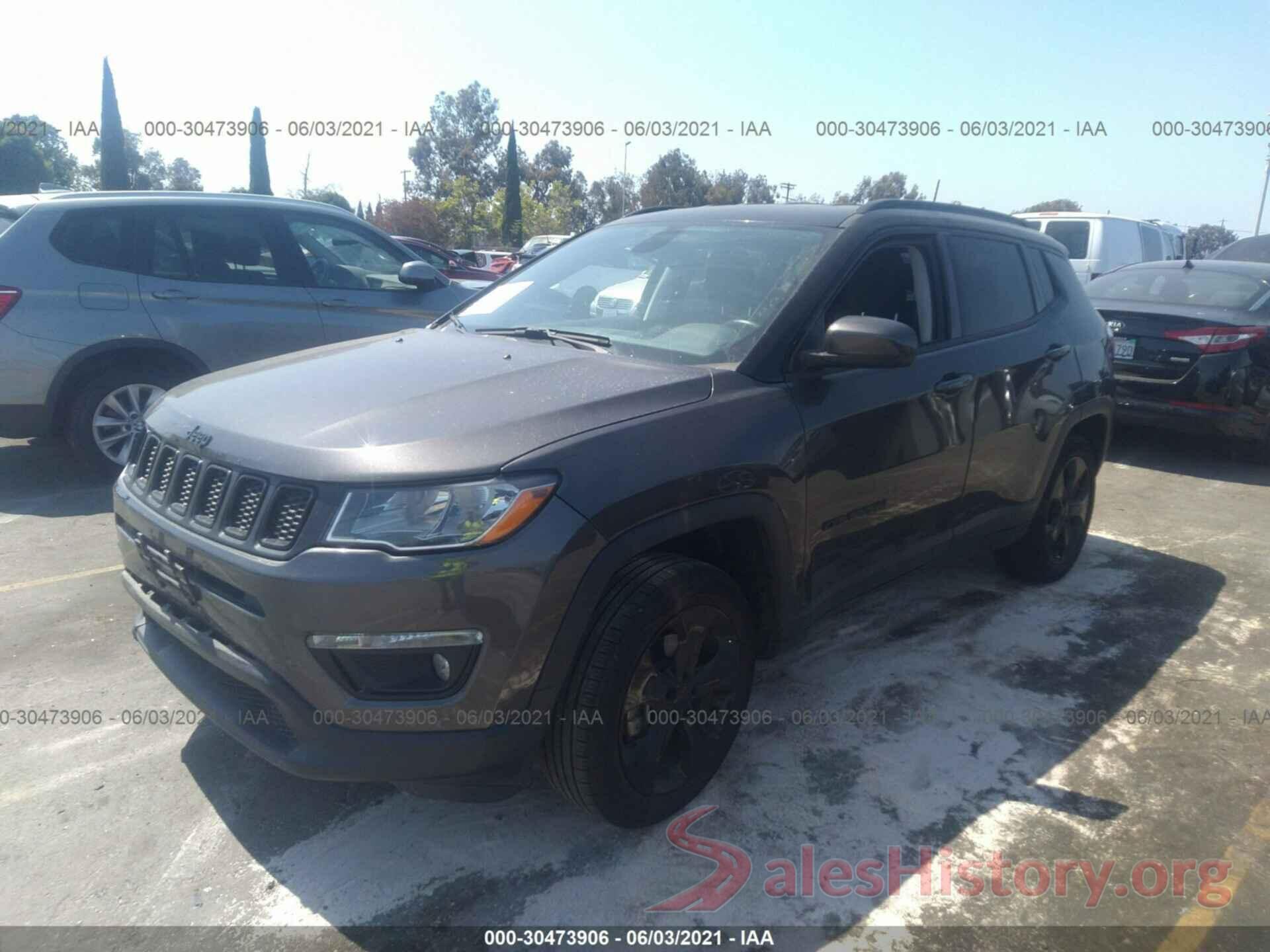 3C4NJDBB3KT724537 2019 JEEP COMPASS