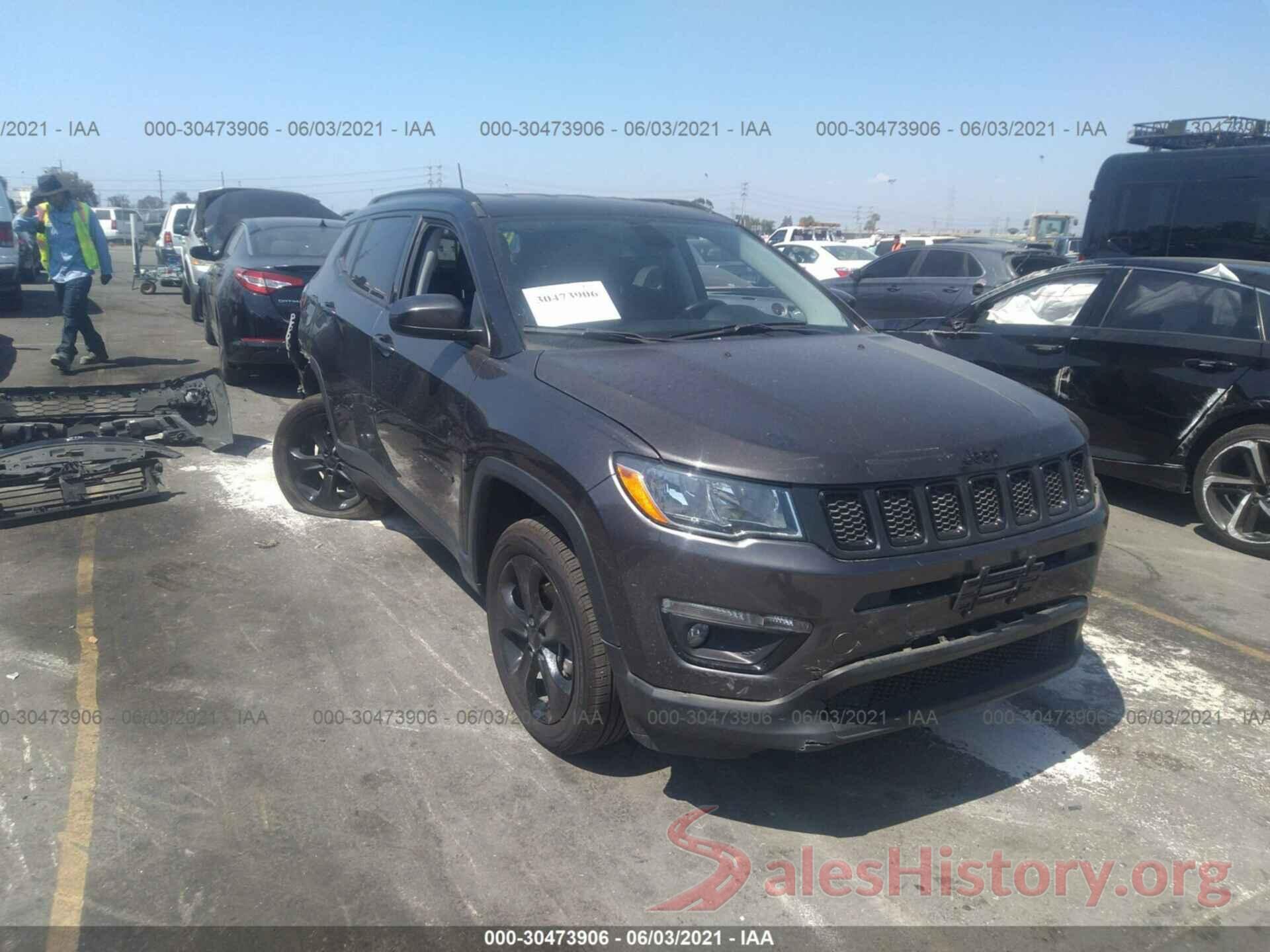 3C4NJDBB3KT724537 2019 JEEP COMPASS