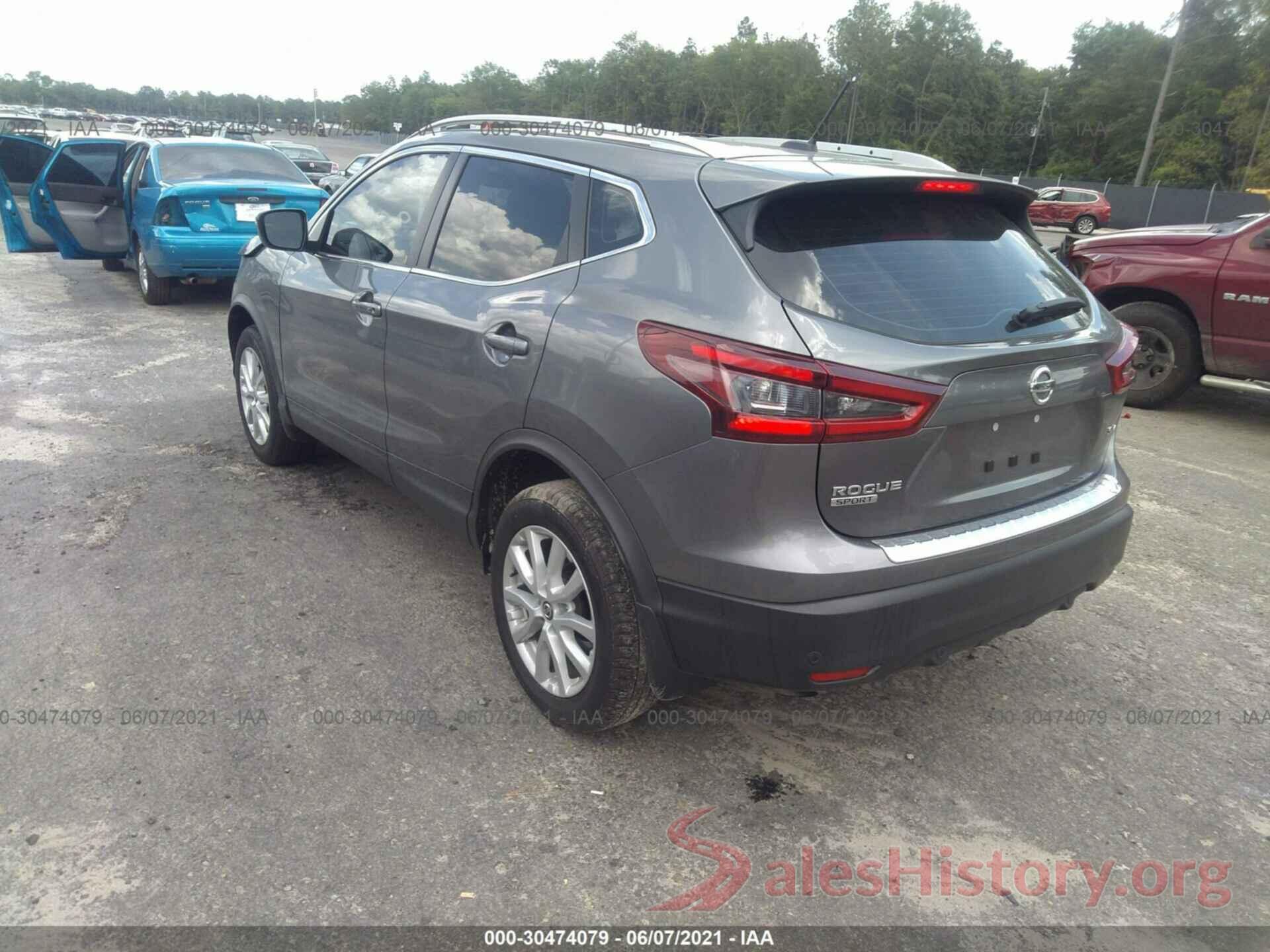 JN1BJ1CV8LW276904 2020 NISSAN ROGUE SPORT