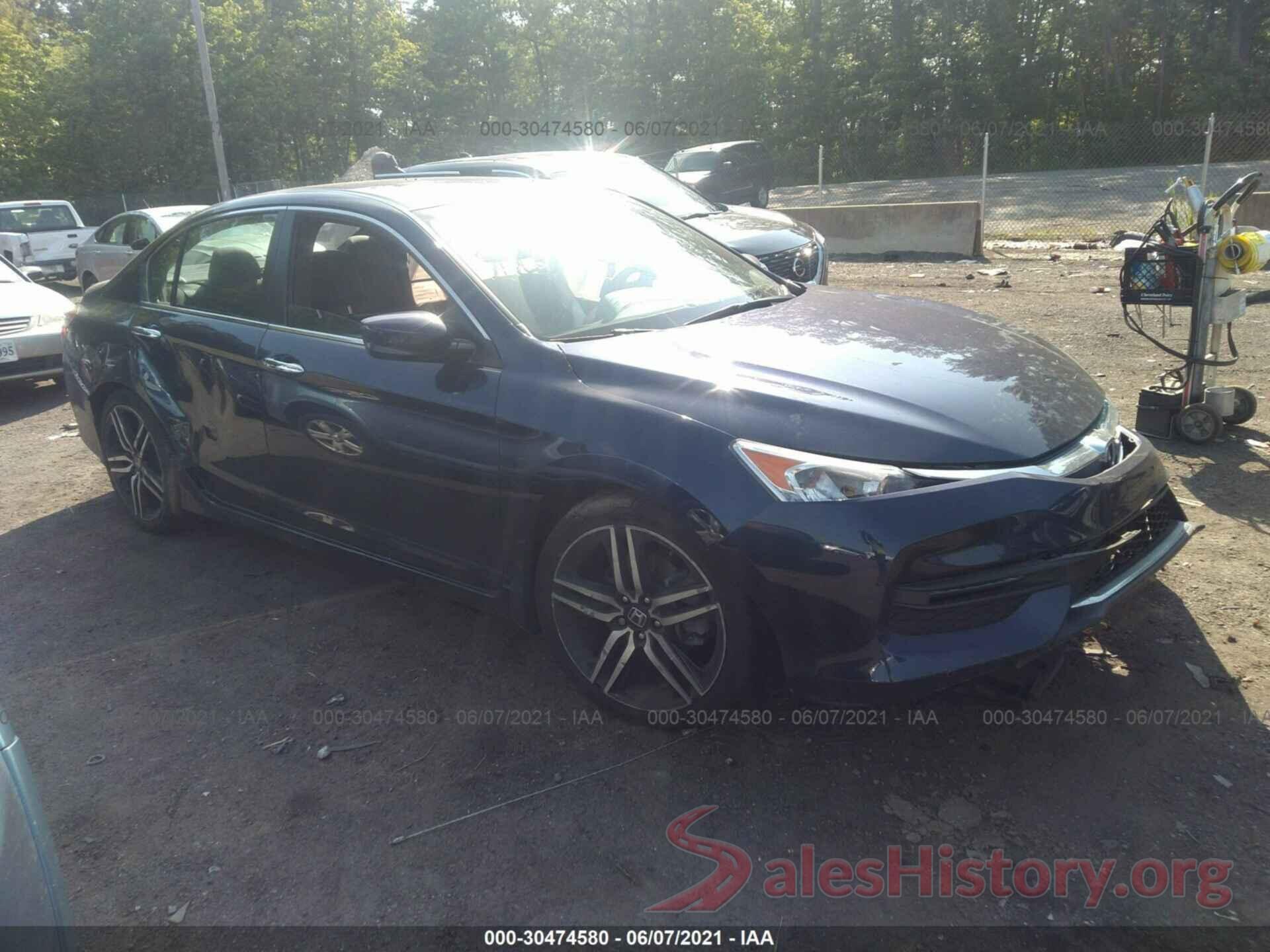 1HGCR2F18HA191835 2017 HONDA ACCORD SEDAN