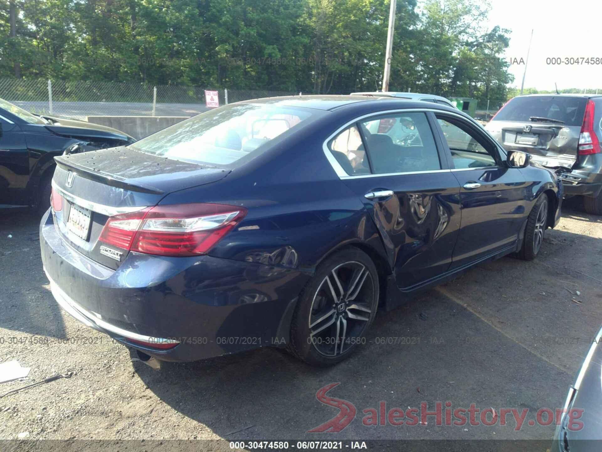 1HGCR2F18HA191835 2017 HONDA ACCORD SEDAN