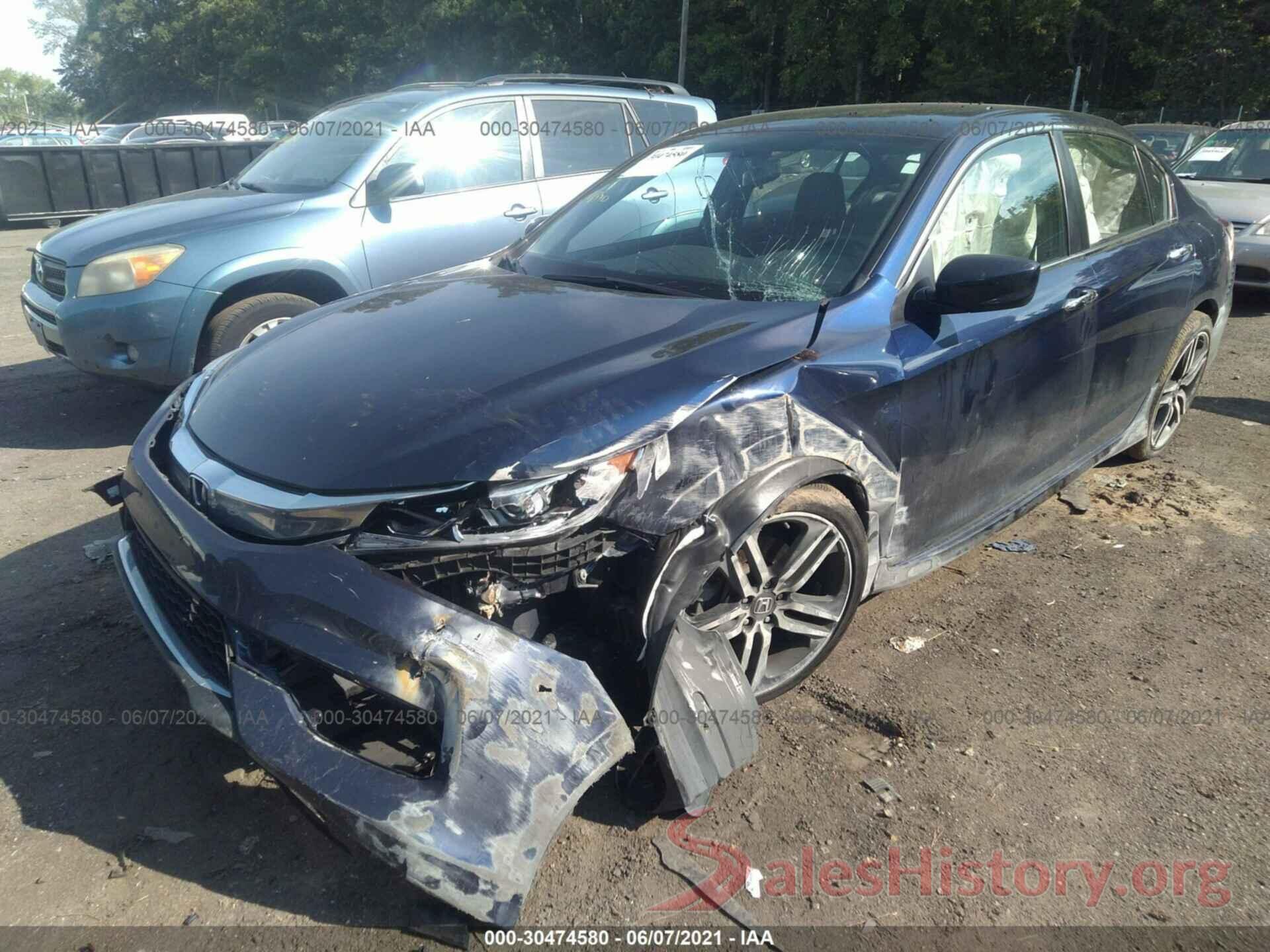 1HGCR2F18HA191835 2017 HONDA ACCORD SEDAN