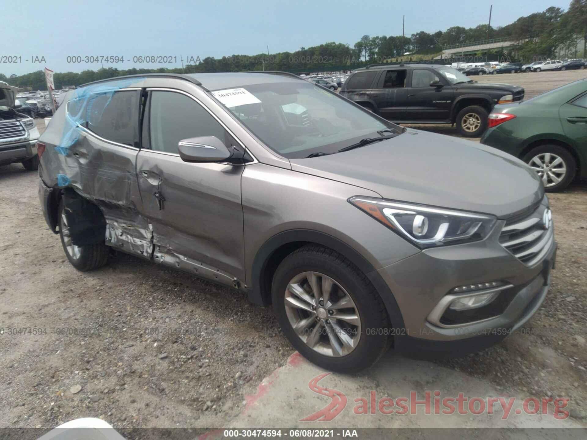 5XYZUDLA8HG488711 2017 HYUNDAI SANTA FE SPORT