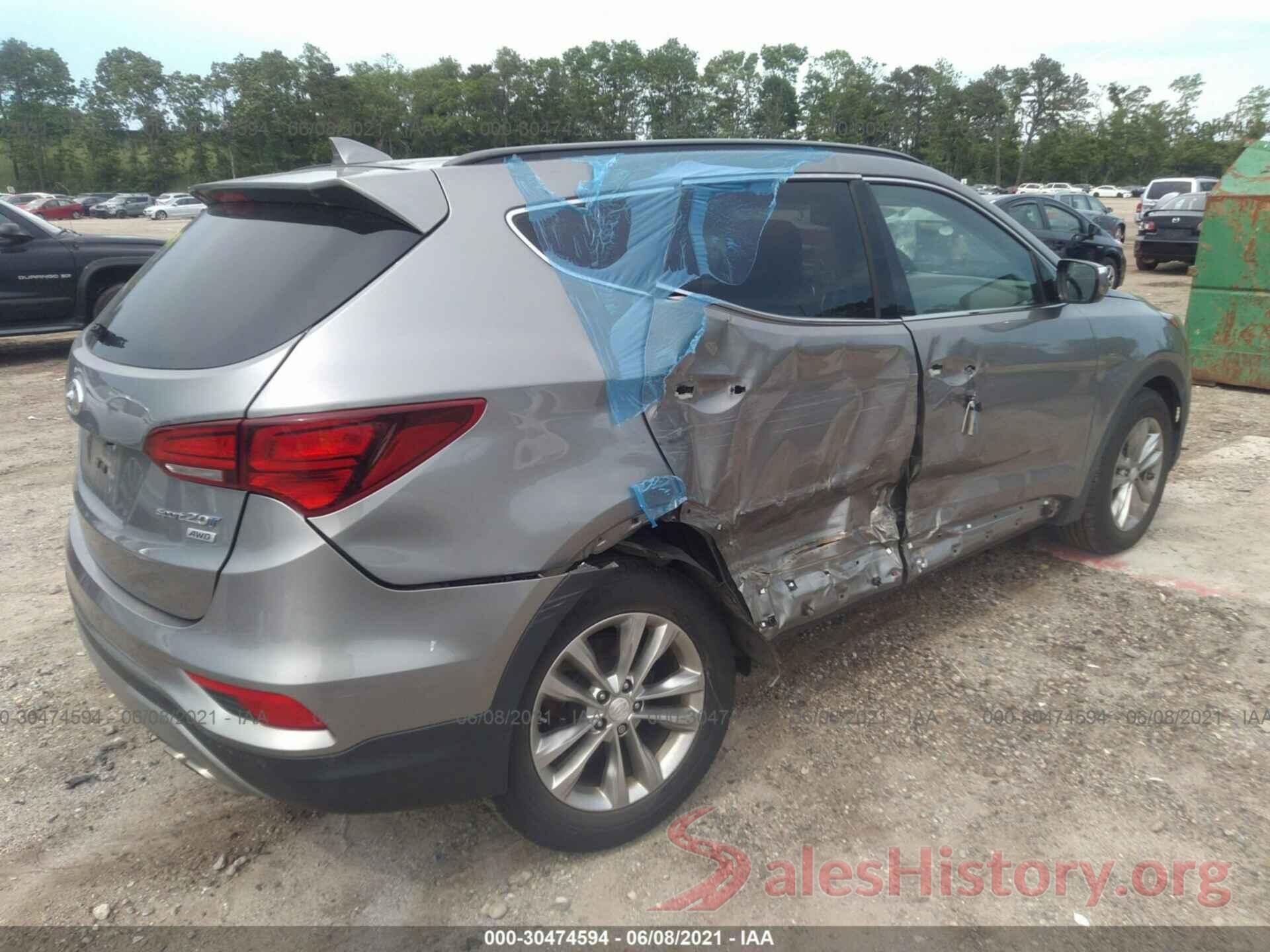 5XYZUDLA8HG488711 2017 HYUNDAI SANTA FE SPORT