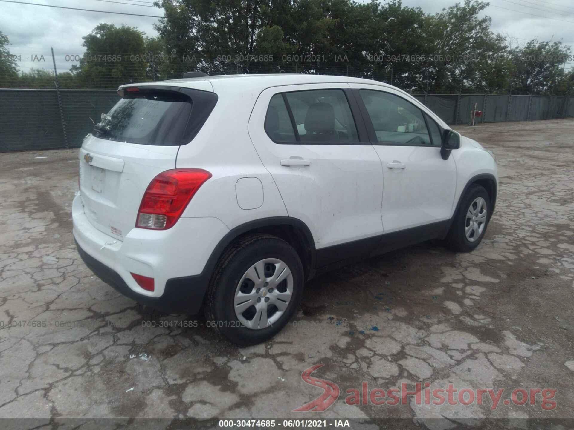 3GNCJKSB4HL234958 2017 CHEVROLET TRAX