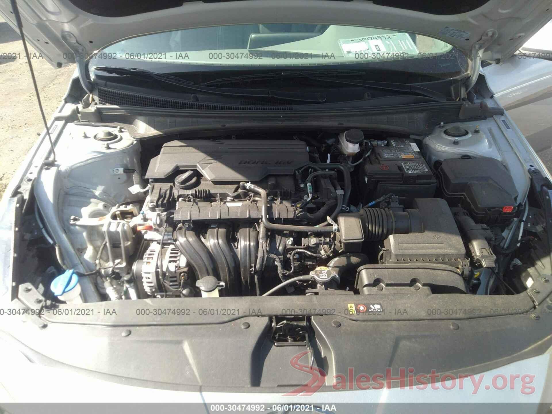 5NPLM4AG9MH011799 2021 HYUNDAI ELANTRA