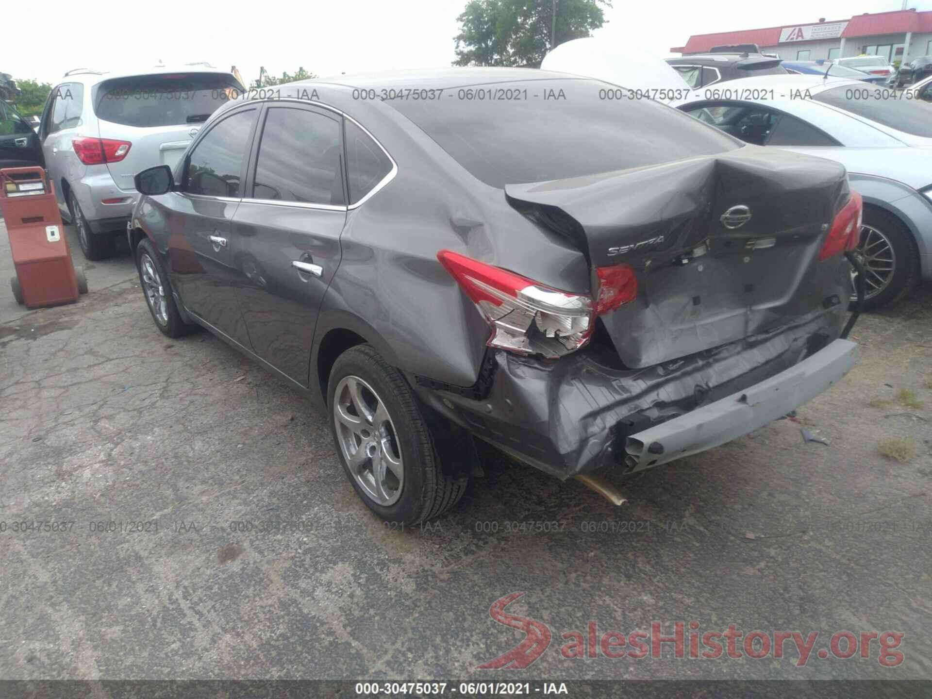 3N1AB7AP4KY261744 2019 NISSAN SENTRA