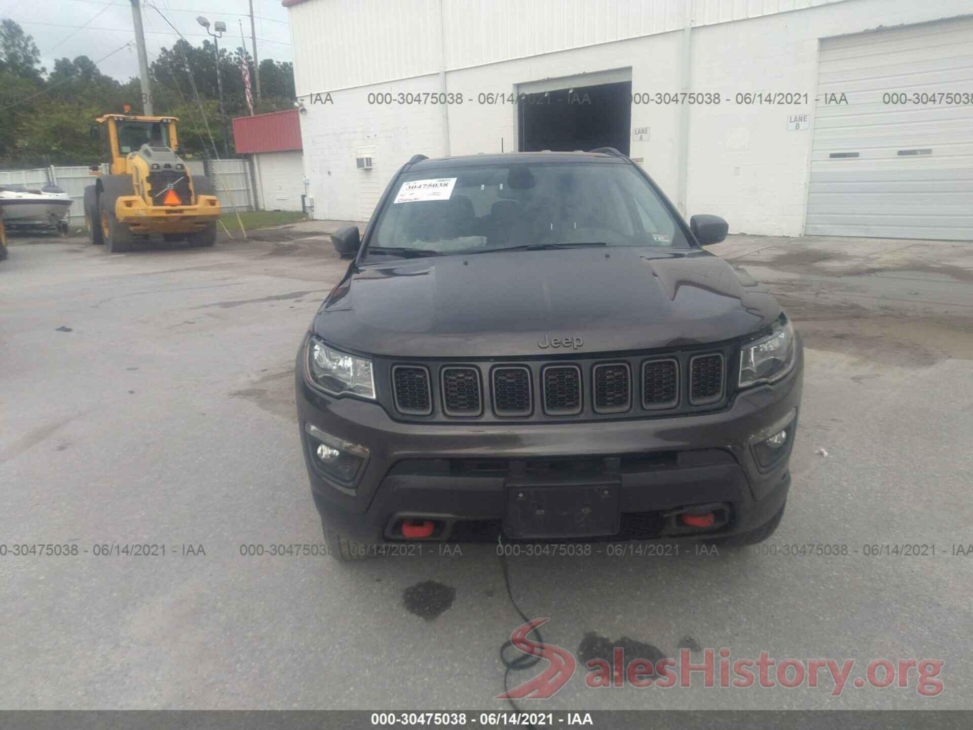 3C4NJDDBXLT189317 2020 JEEP COMPASS