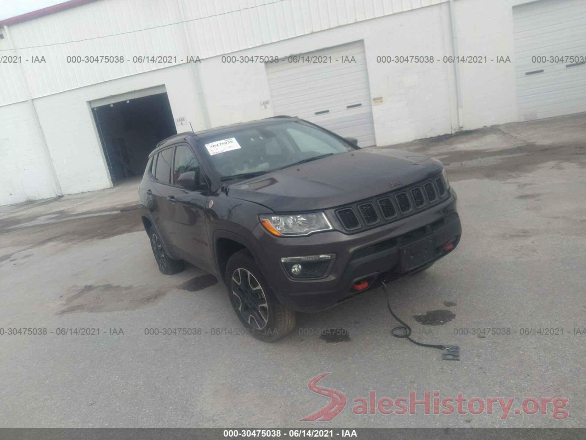 3C4NJDDBXLT189317 2020 JEEP COMPASS