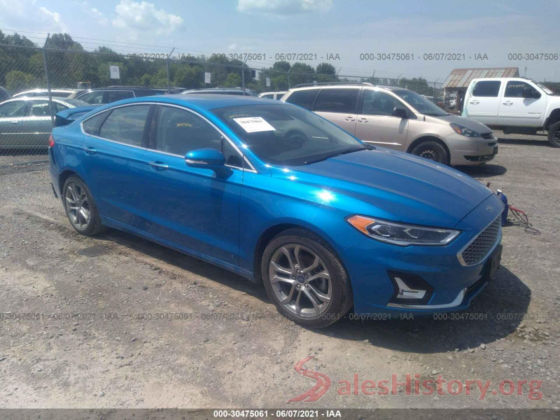 3FA6P0RU4LR140235 2020 FORD FUSION HYBRID