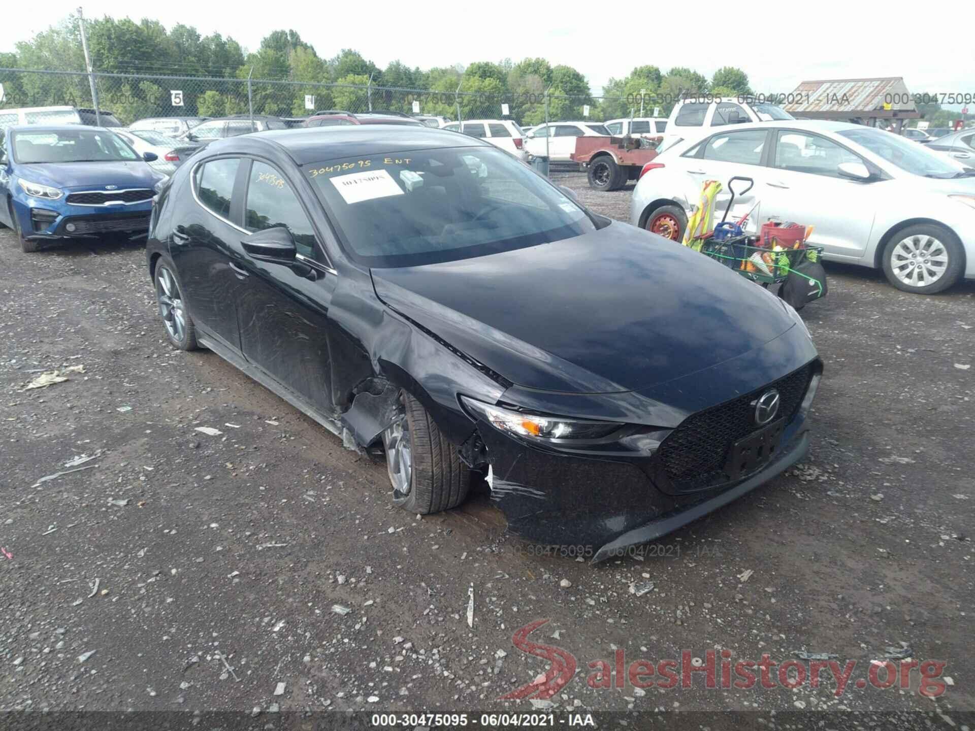 JM1BPAKL8M1336898 2021 MAZDA MAZDA3 HATCHBACK