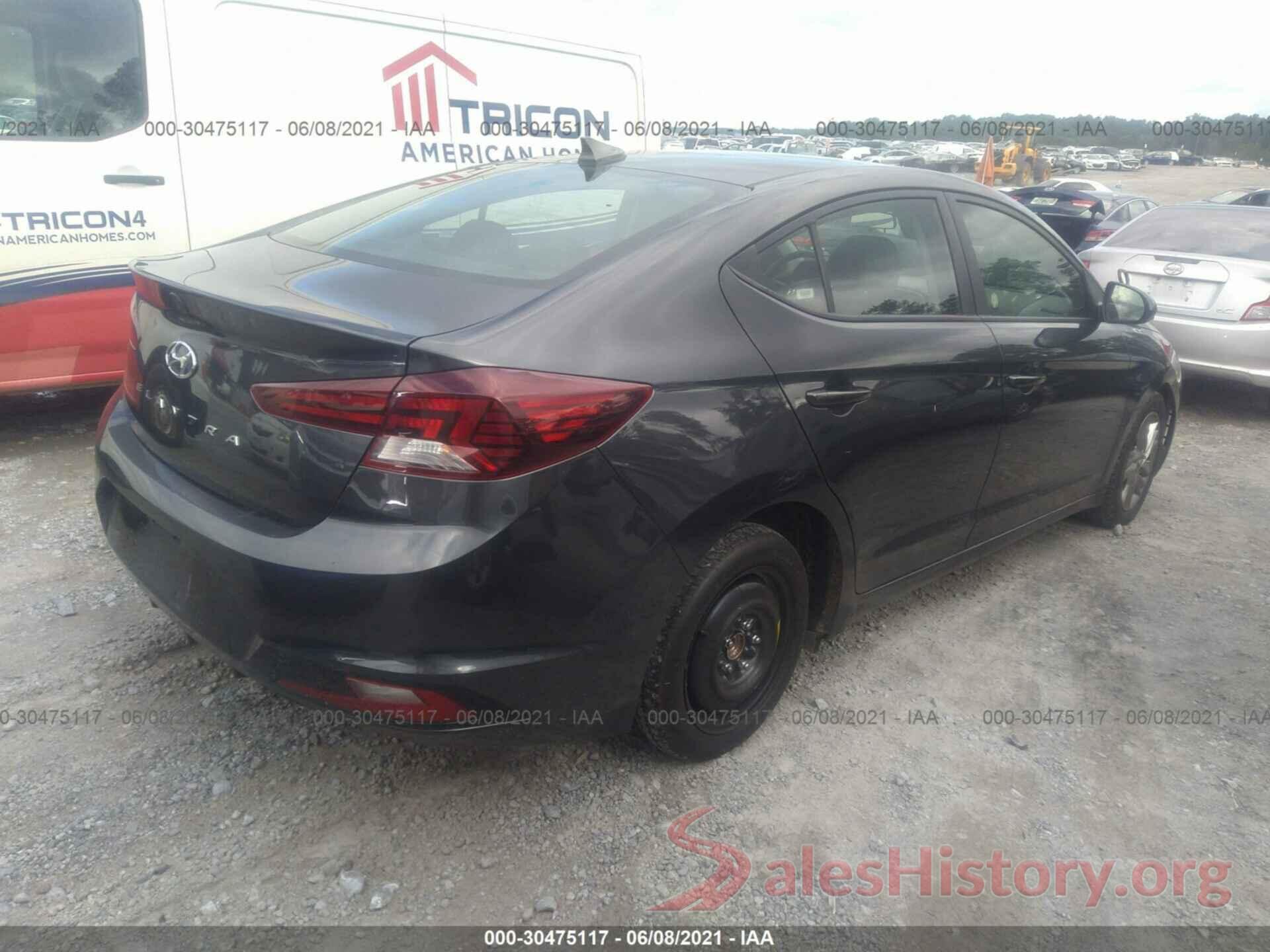 5NPD84LF3LH580711 2020 HYUNDAI ELANTRA