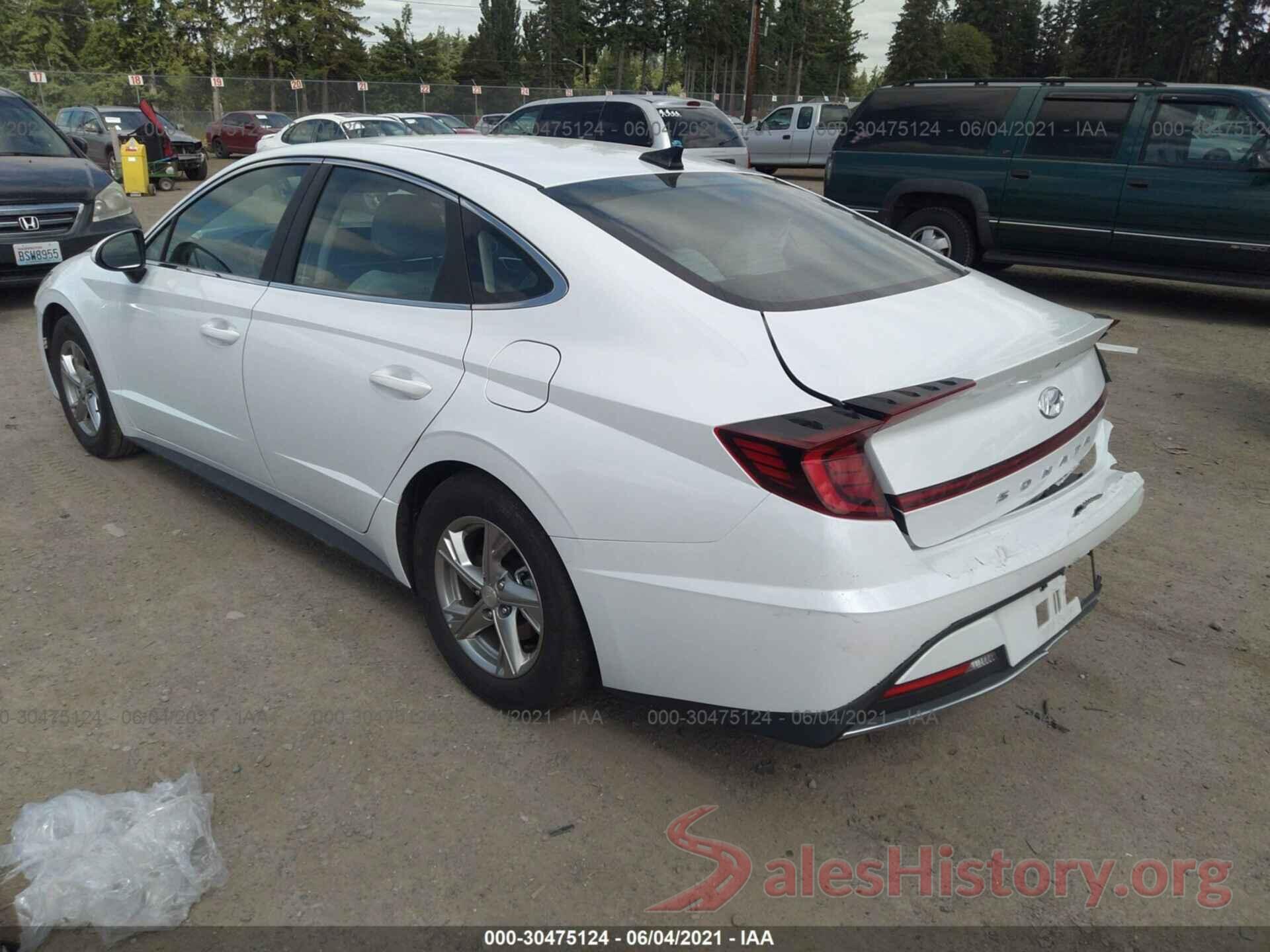 5NPEG4JA7MH079370 2021 HYUNDAI SONATA