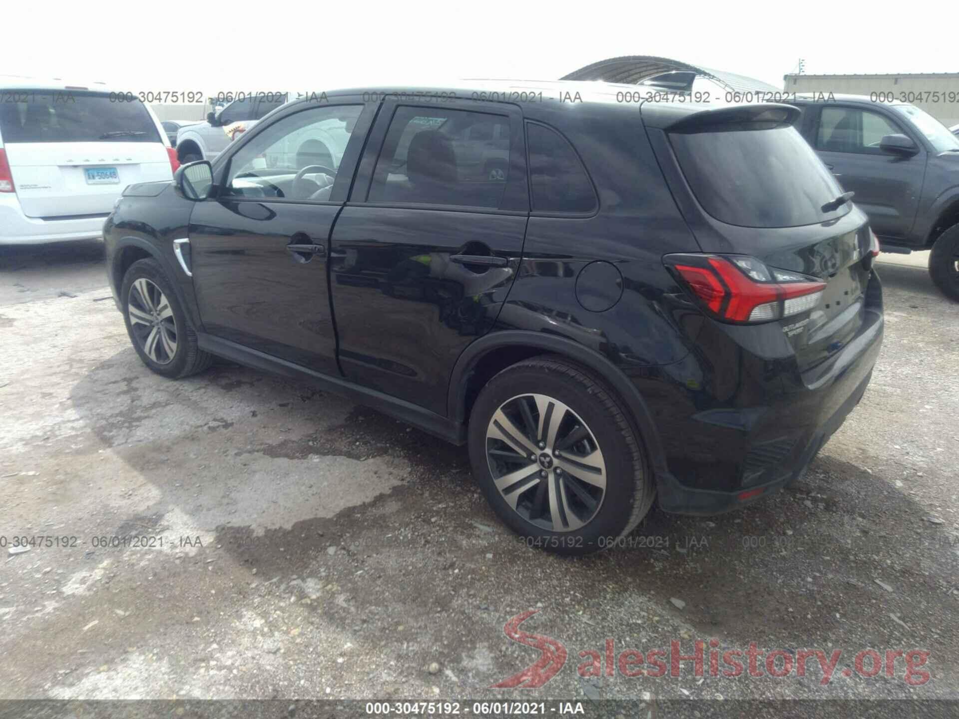 JA4APVAU0MU010440 2021 MITSUBISHI OUTLANDER SPORT