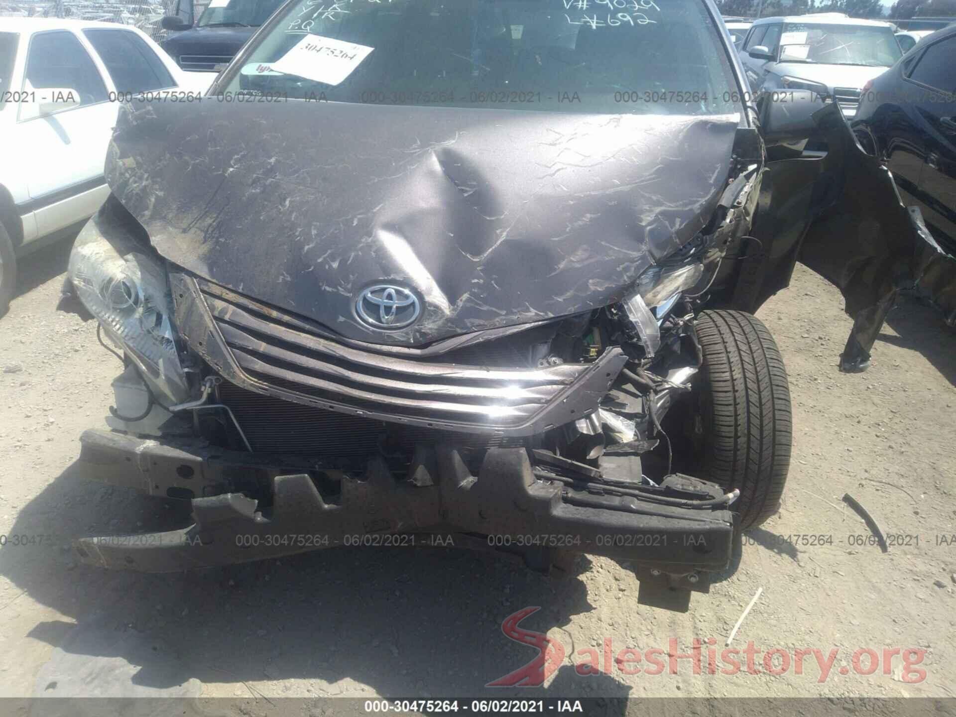 5TDKK3DC7GS729029 2016 TOYOTA SIENNA