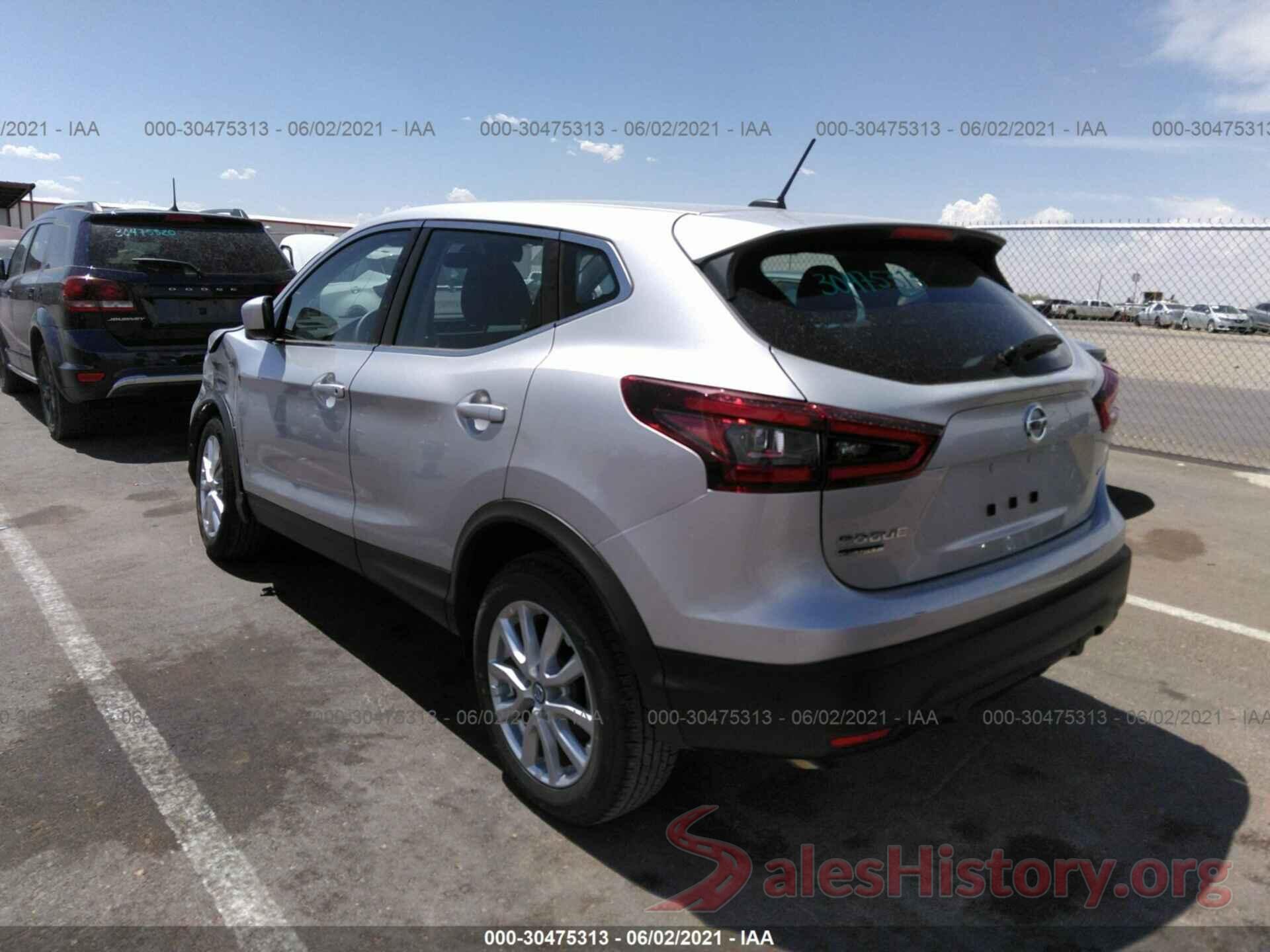 JN1BJ1AW7MW423503 2021 NISSAN ROGUE SPORT