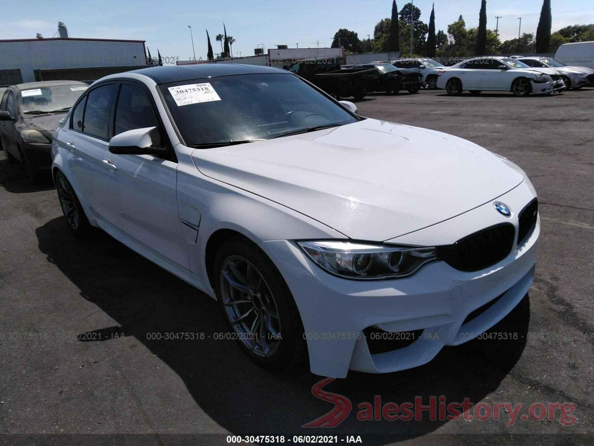 WBS8M9C56H5G41926 2017 BMW M3