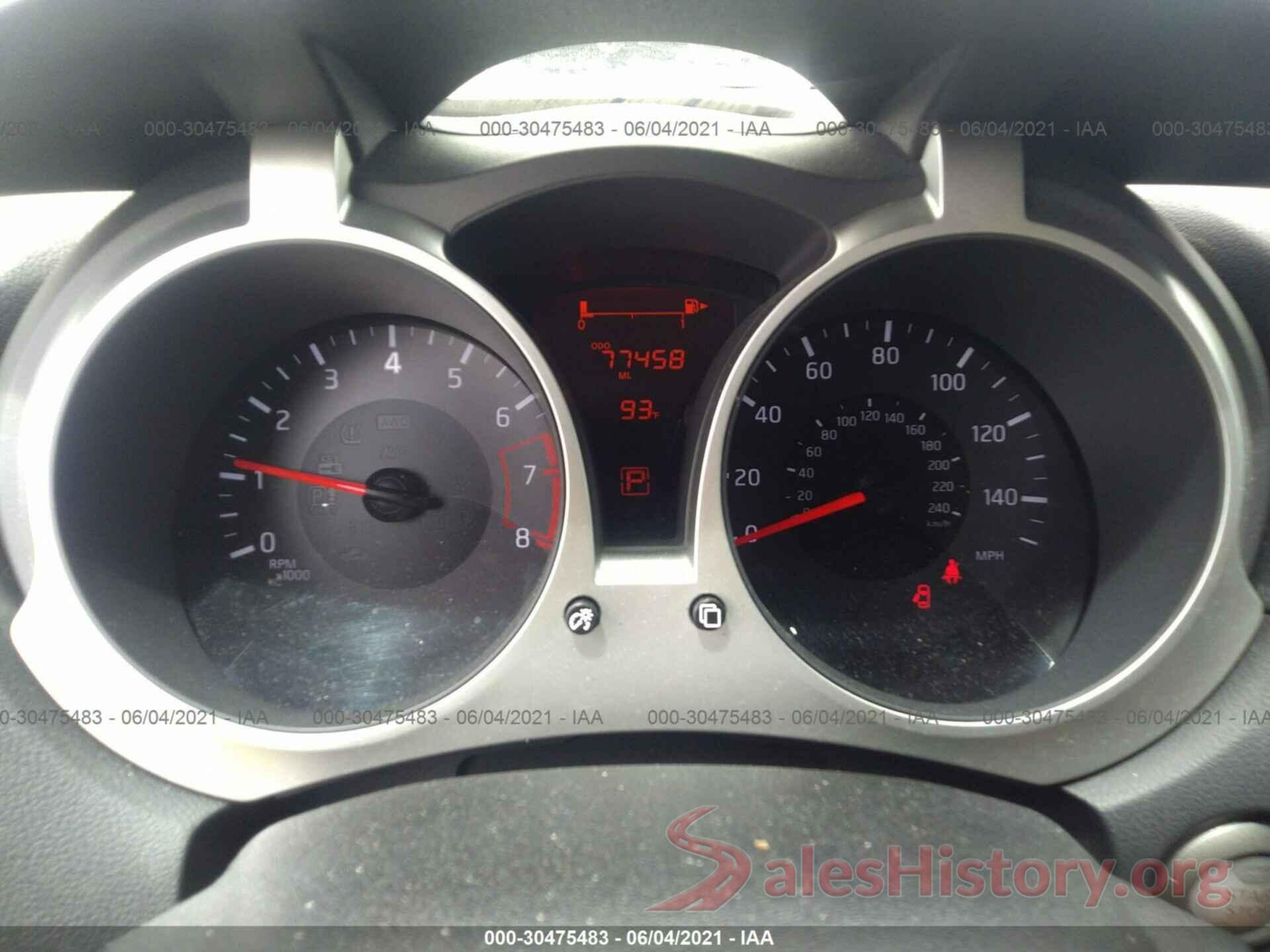 JN8AF5MR8GT606488 2016 NISSAN JUKE