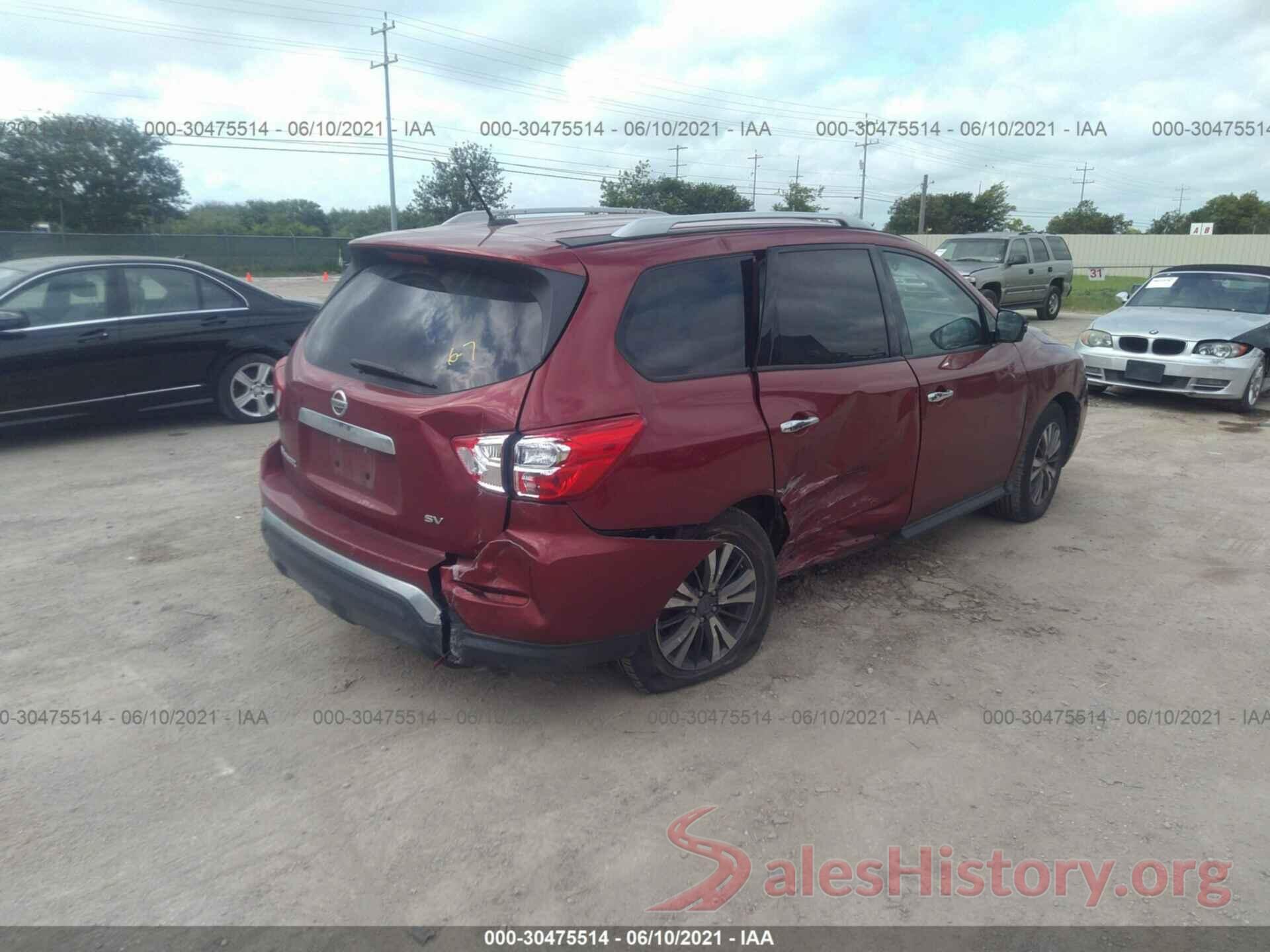 5N1DR2MN2HC680031 2017 NISSAN PATHFINDER