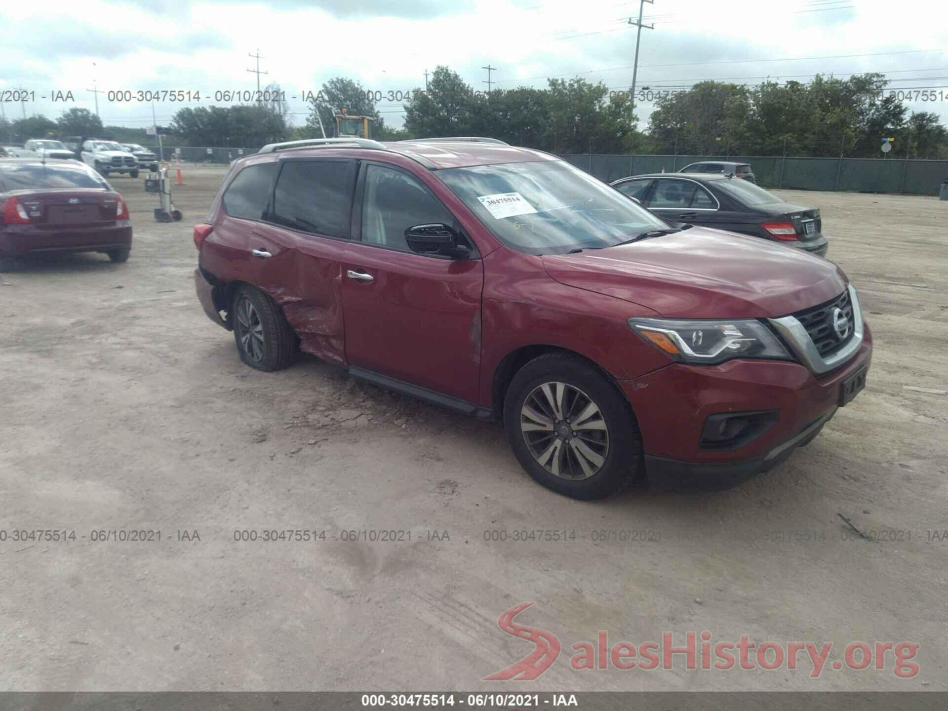 5N1DR2MN2HC680031 2017 NISSAN PATHFINDER