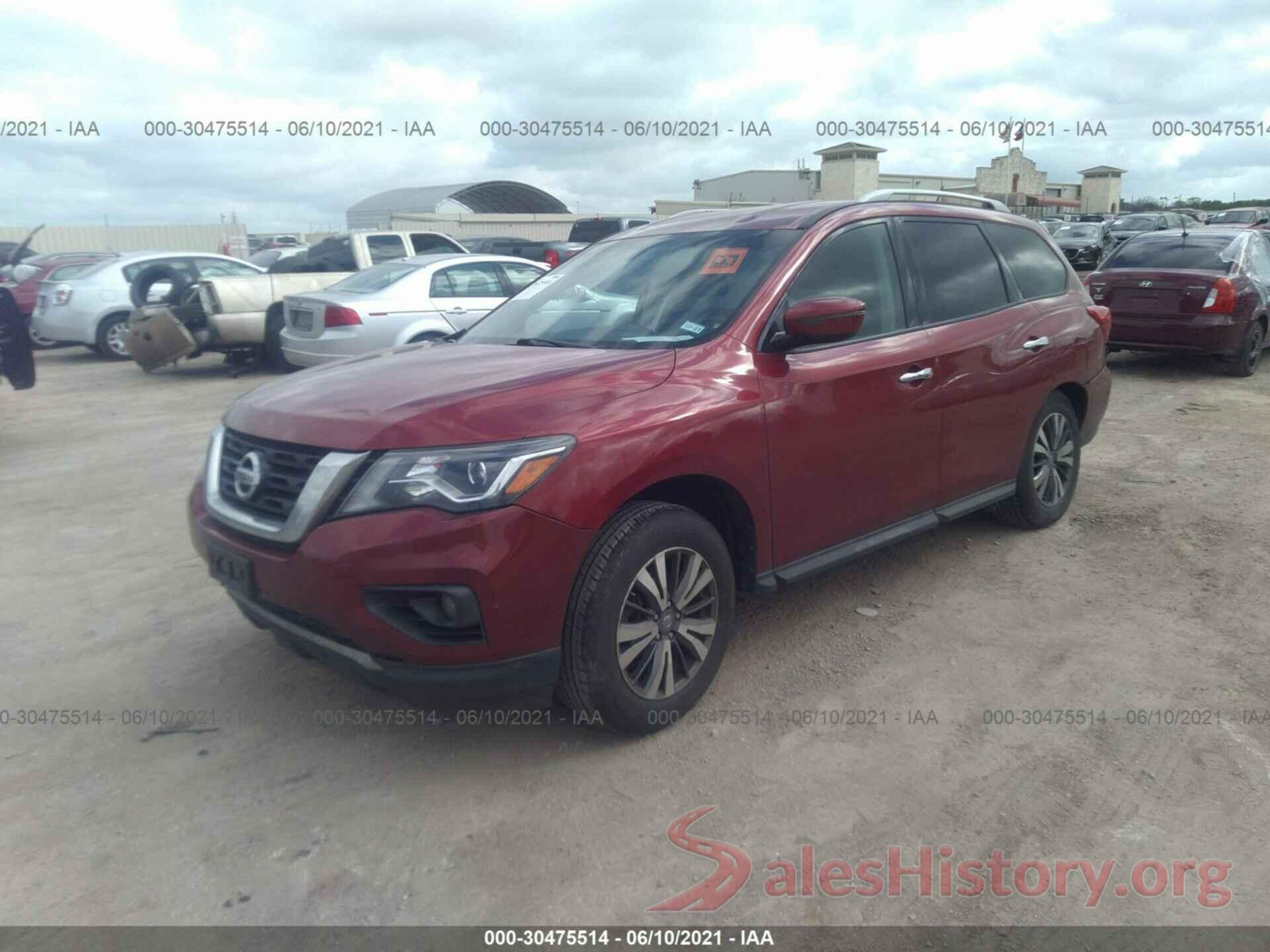 5N1DR2MN2HC680031 2017 NISSAN PATHFINDER