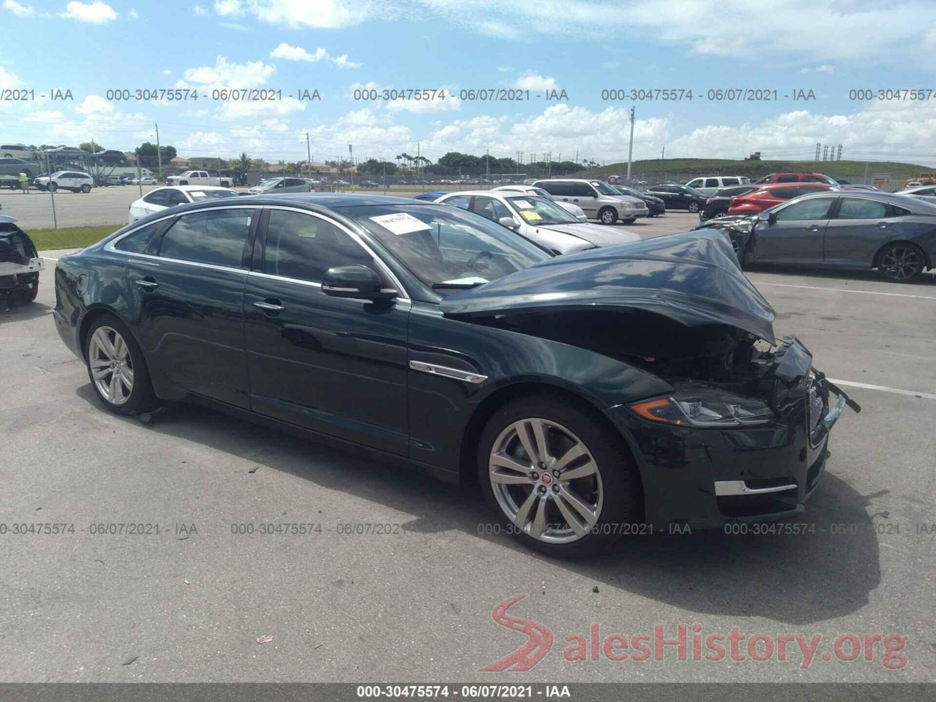 SAJWA2G76H8W08884 2017 JAGUAR XJ