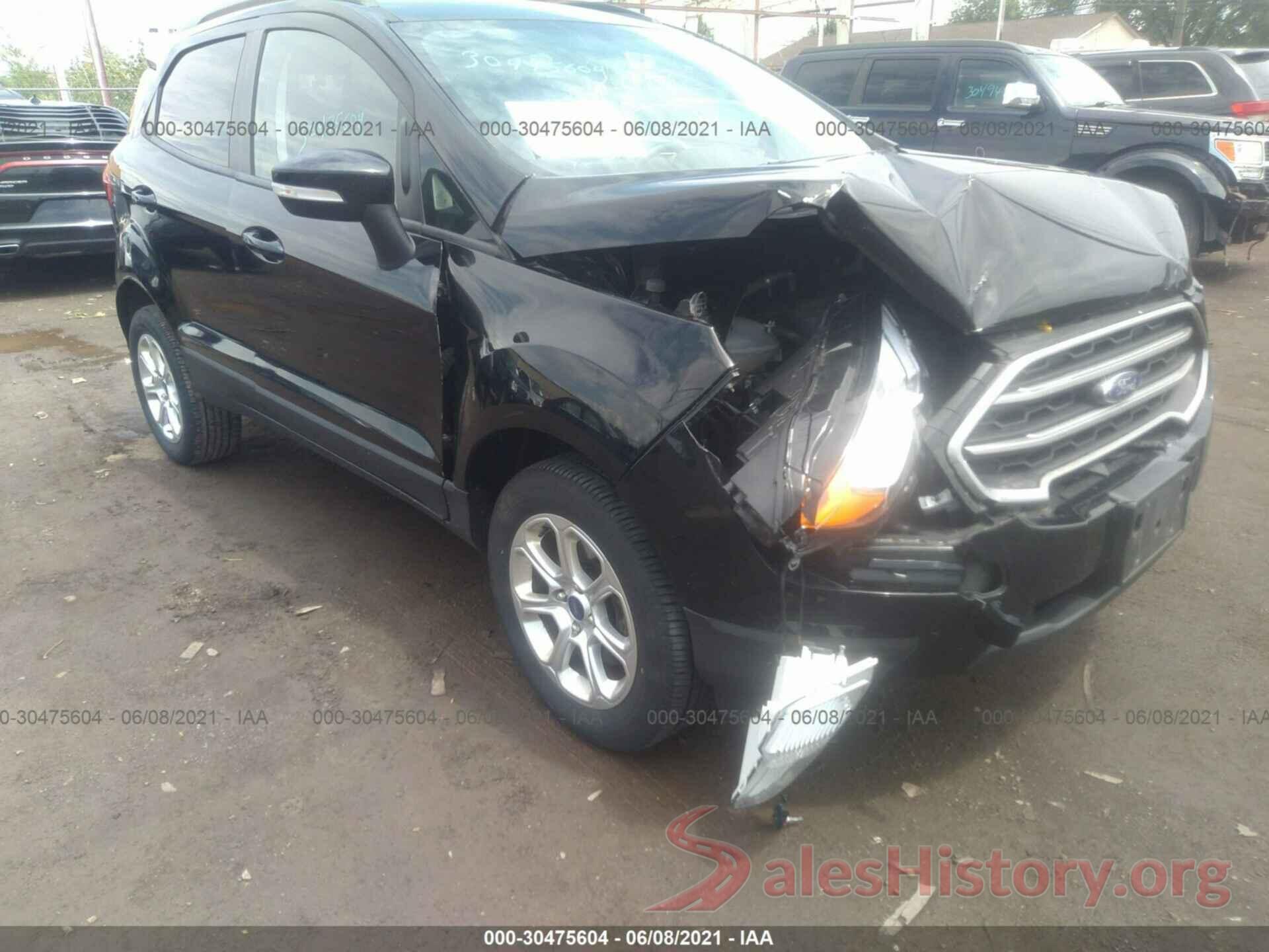 MAJ6S3GL4KC287694 2019 FORD ECOSPORT