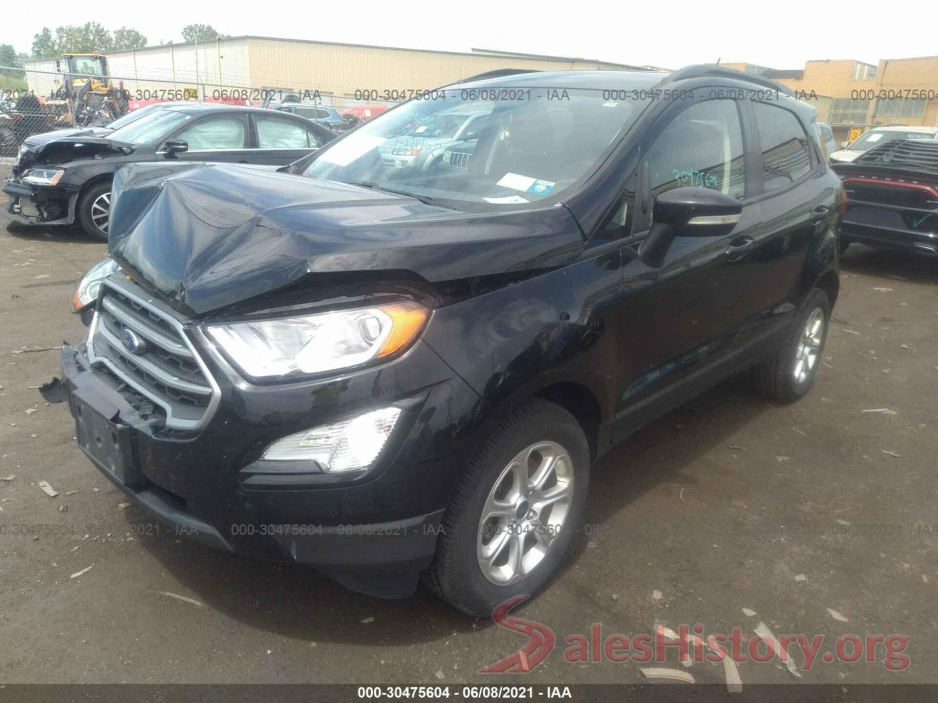 MAJ6S3GL4KC287694 2019 FORD ECOSPORT