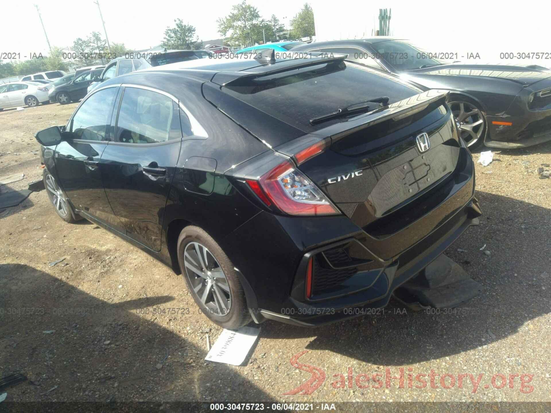 SHHFK7H32MU201917 2021 HONDA CIVIC HATCHBACK