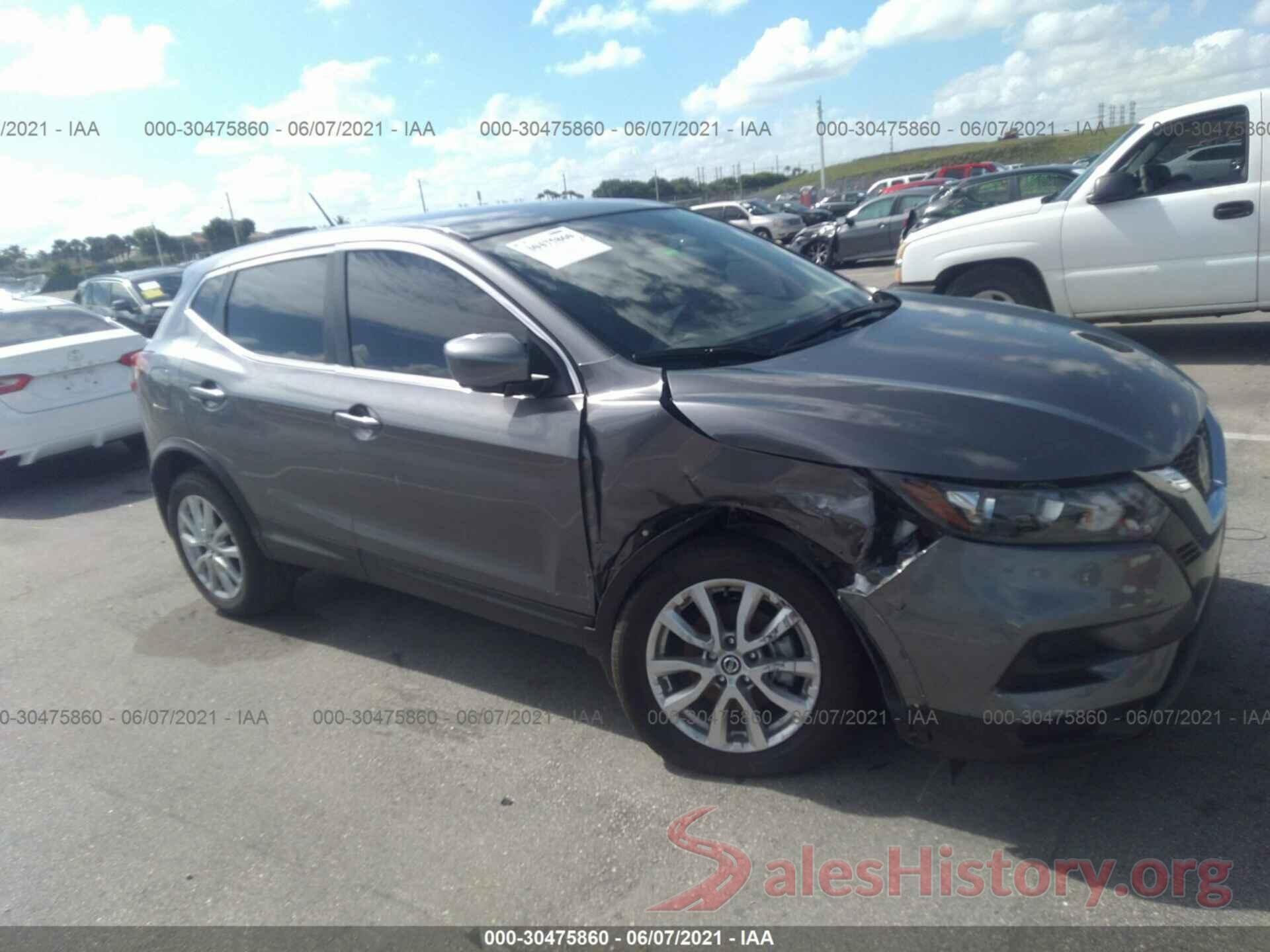 JN1BJ1AV8MW302874 2021 NISSAN ROGUE SPORT