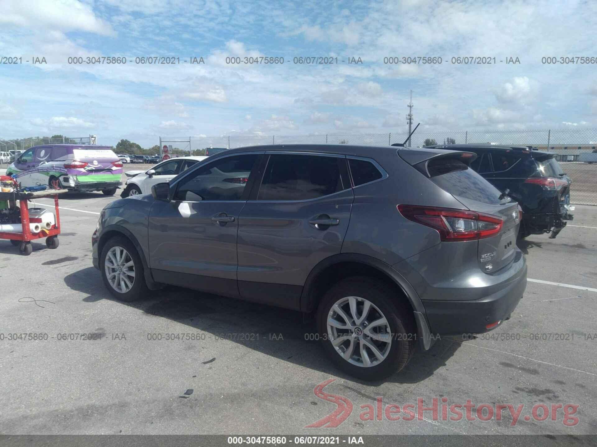 JN1BJ1AV8MW302874 2021 NISSAN ROGUE SPORT