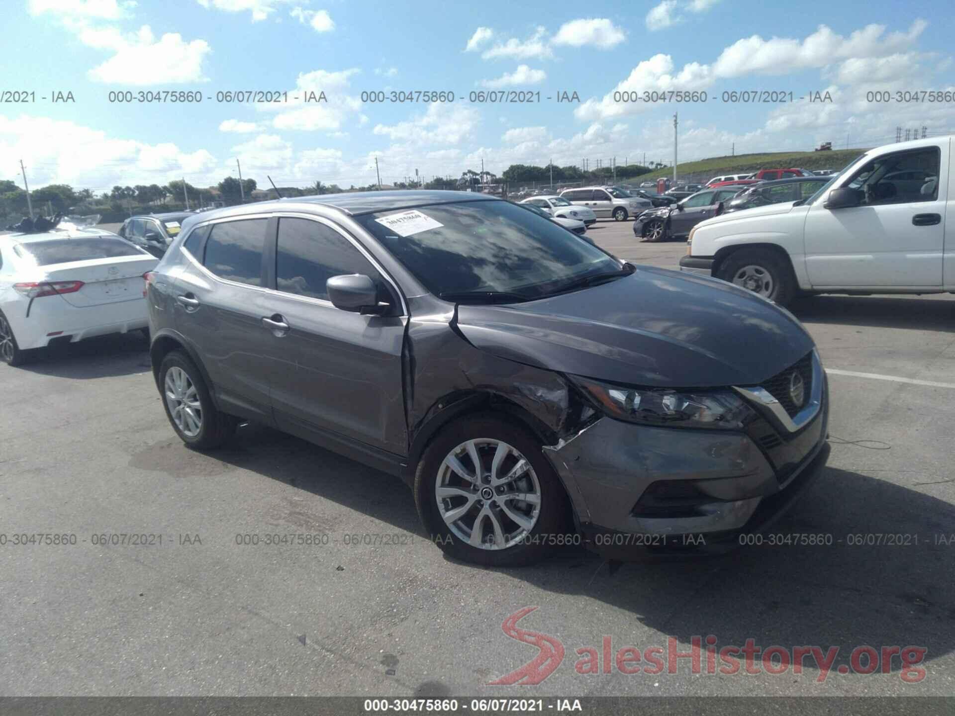 JN1BJ1AV8MW302874 2021 NISSAN ROGUE SPORT