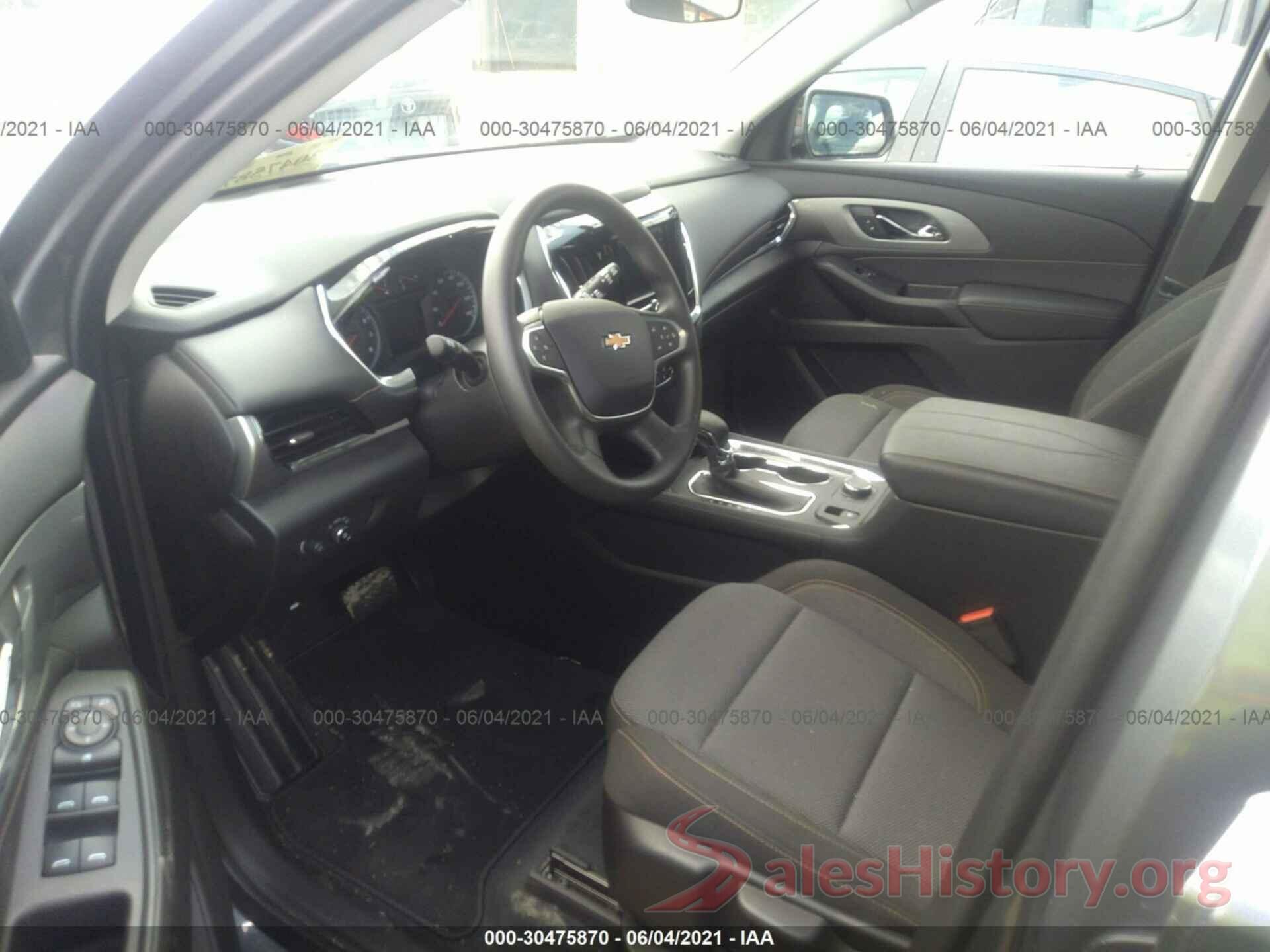 1GNERFKW9MJ181204 2021 CHEVROLET TRAVERSE