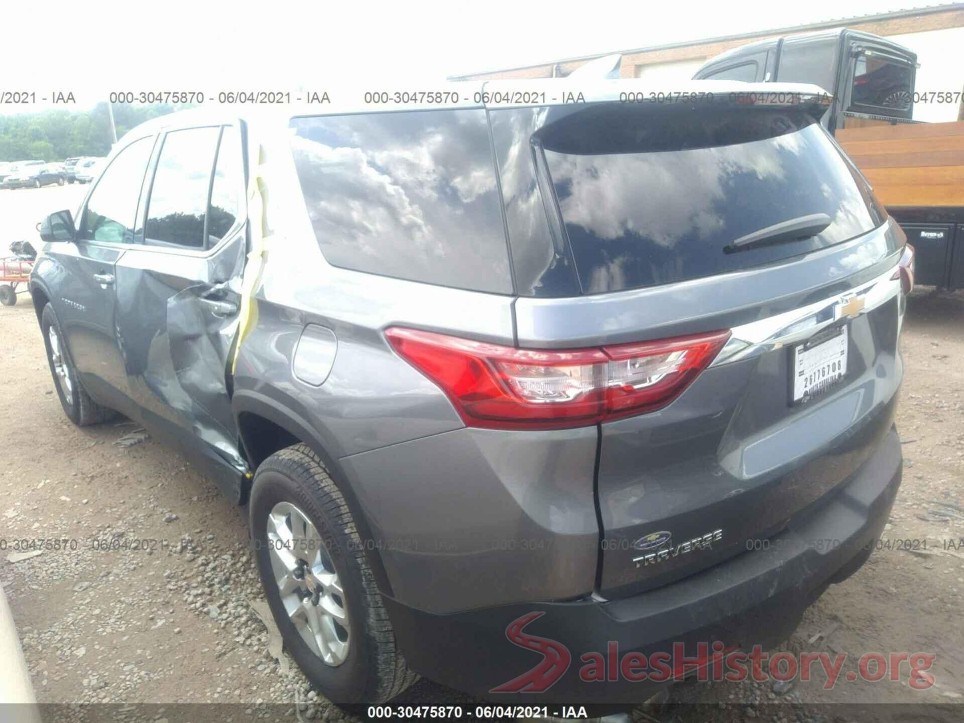 1GNERFKW9MJ181204 2021 CHEVROLET TRAVERSE