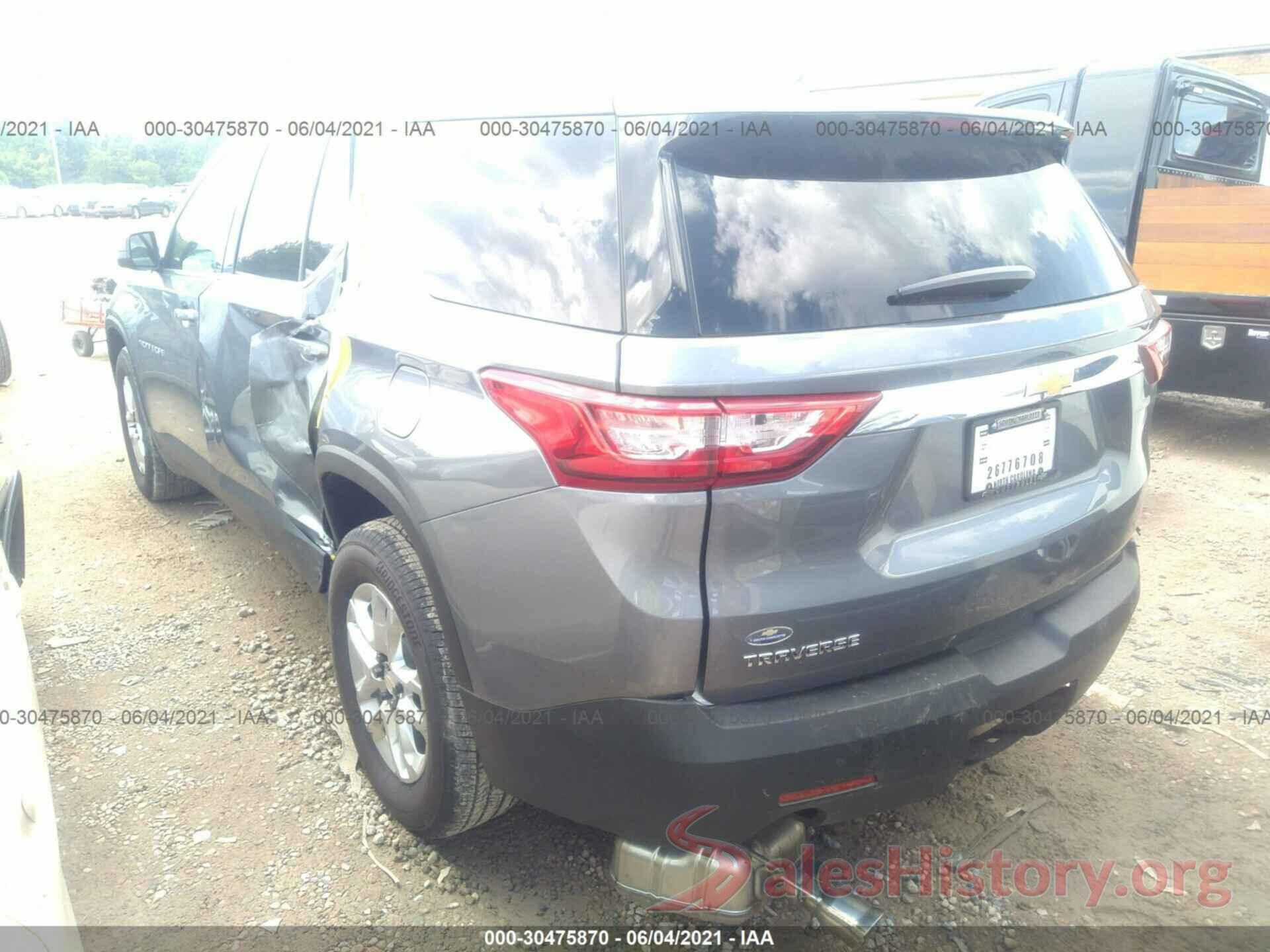 1GNERFKW9MJ181204 2021 CHEVROLET TRAVERSE