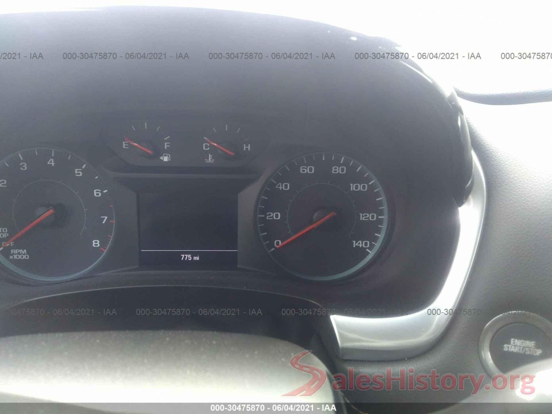 1GNERFKW9MJ181204 2021 CHEVROLET TRAVERSE