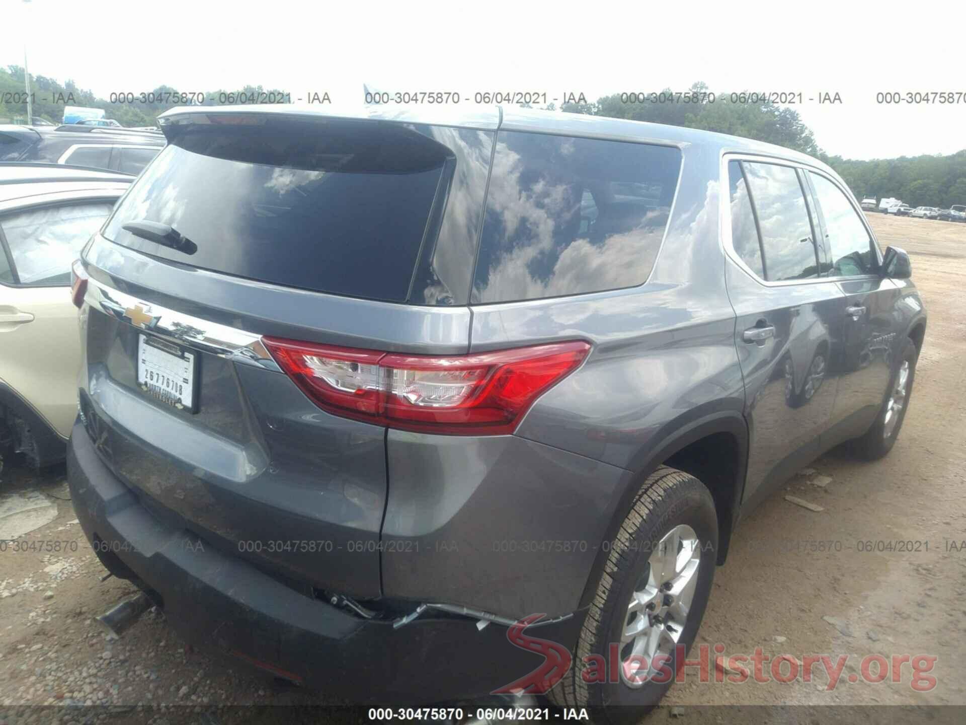 1GNERFKW9MJ181204 2021 CHEVROLET TRAVERSE